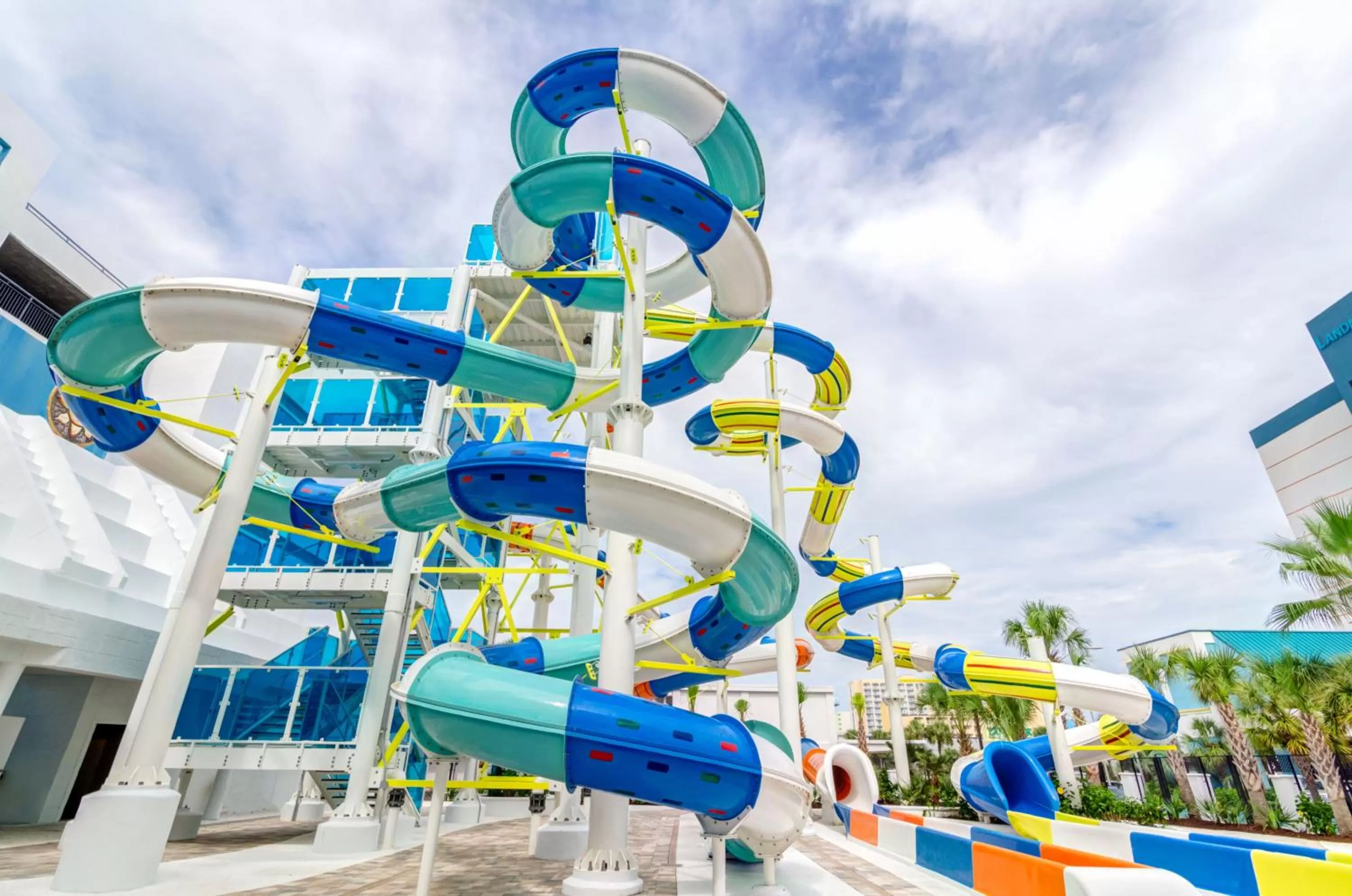 Aqua park in Ocean Escape Condos