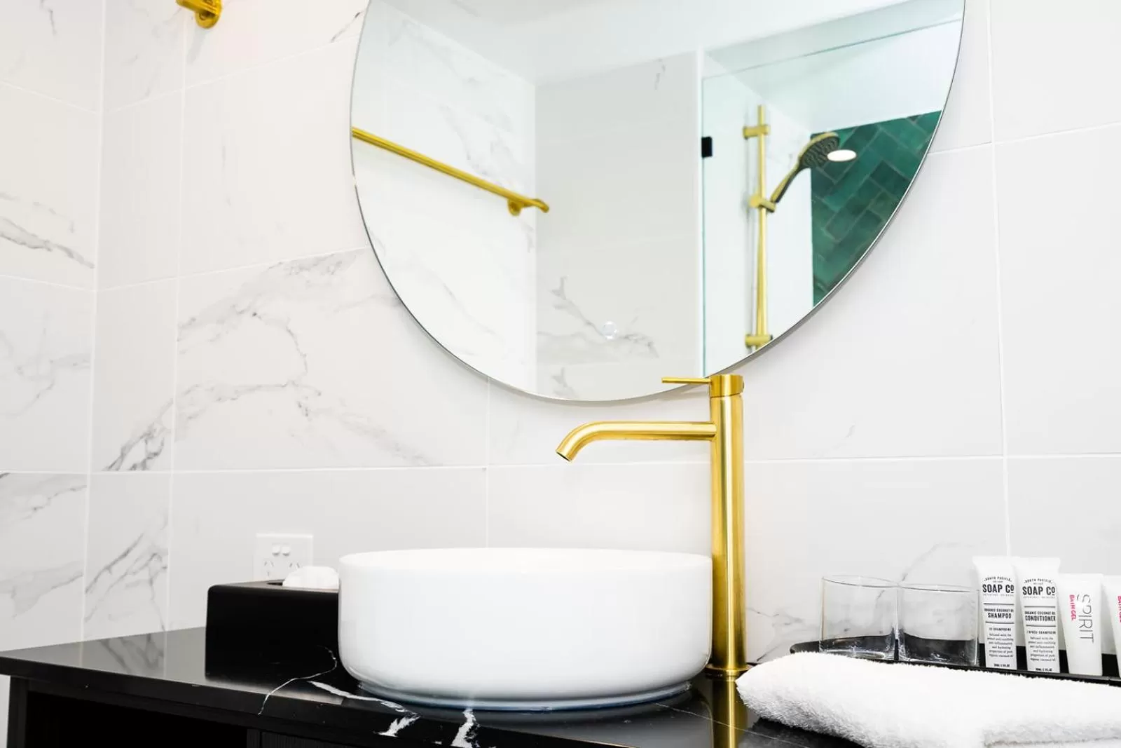 Bathroom in The Benson Hotel