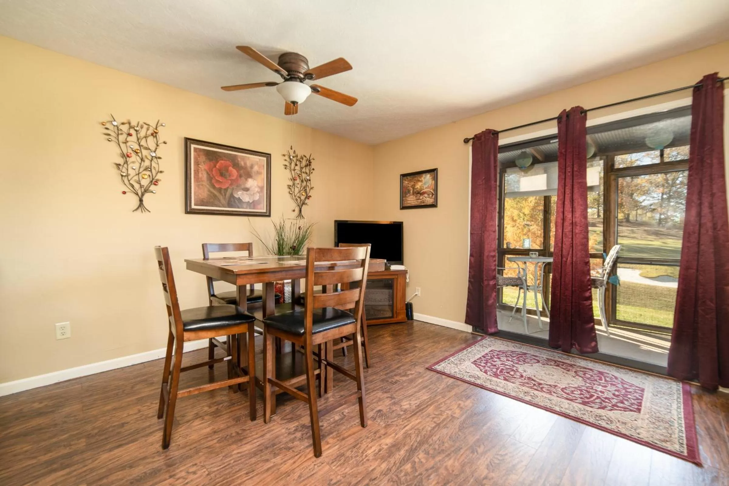 Patio in Pointe Royale Golf Resort