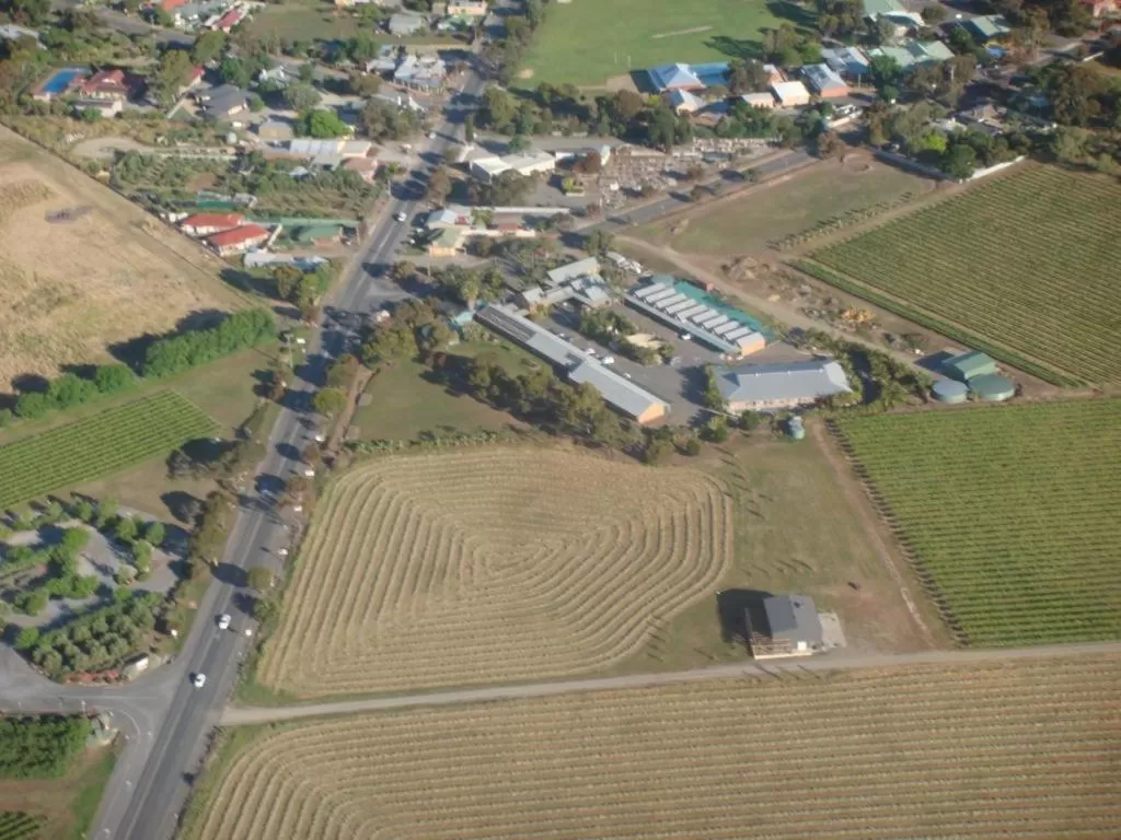 Bird's eye view in McLaren Vale Motel & Apartments