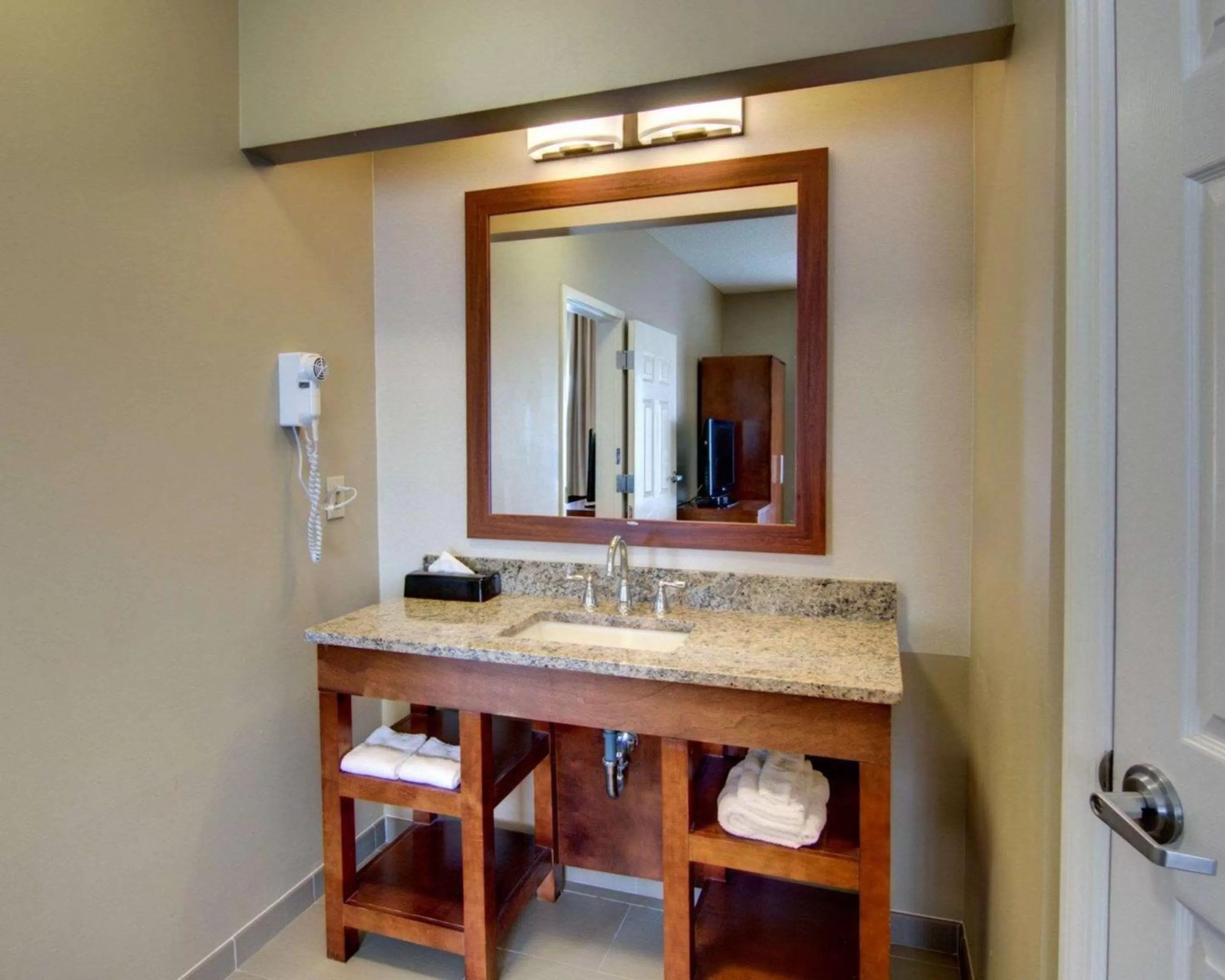 Bathroom in Comfort Inn West Monroe near Sports & Events Center