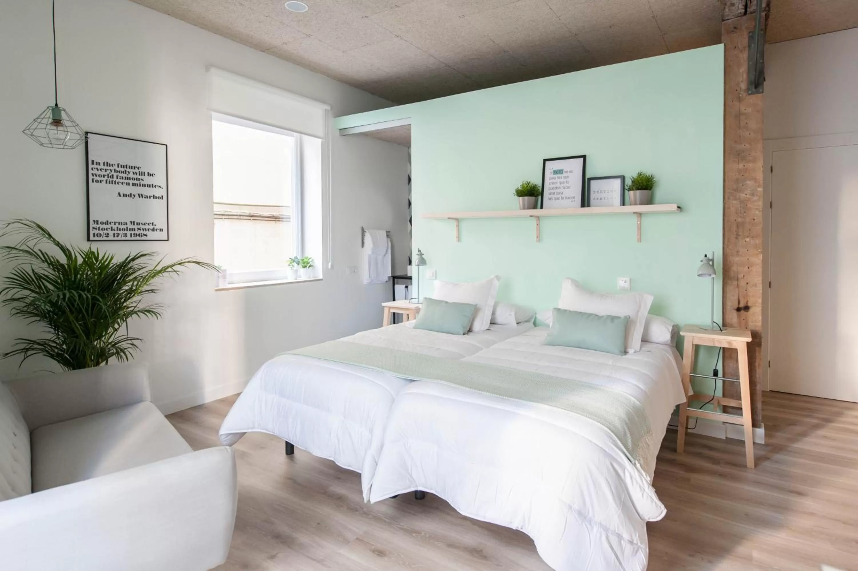 Bedroom, Bed in Urban Suite Santander