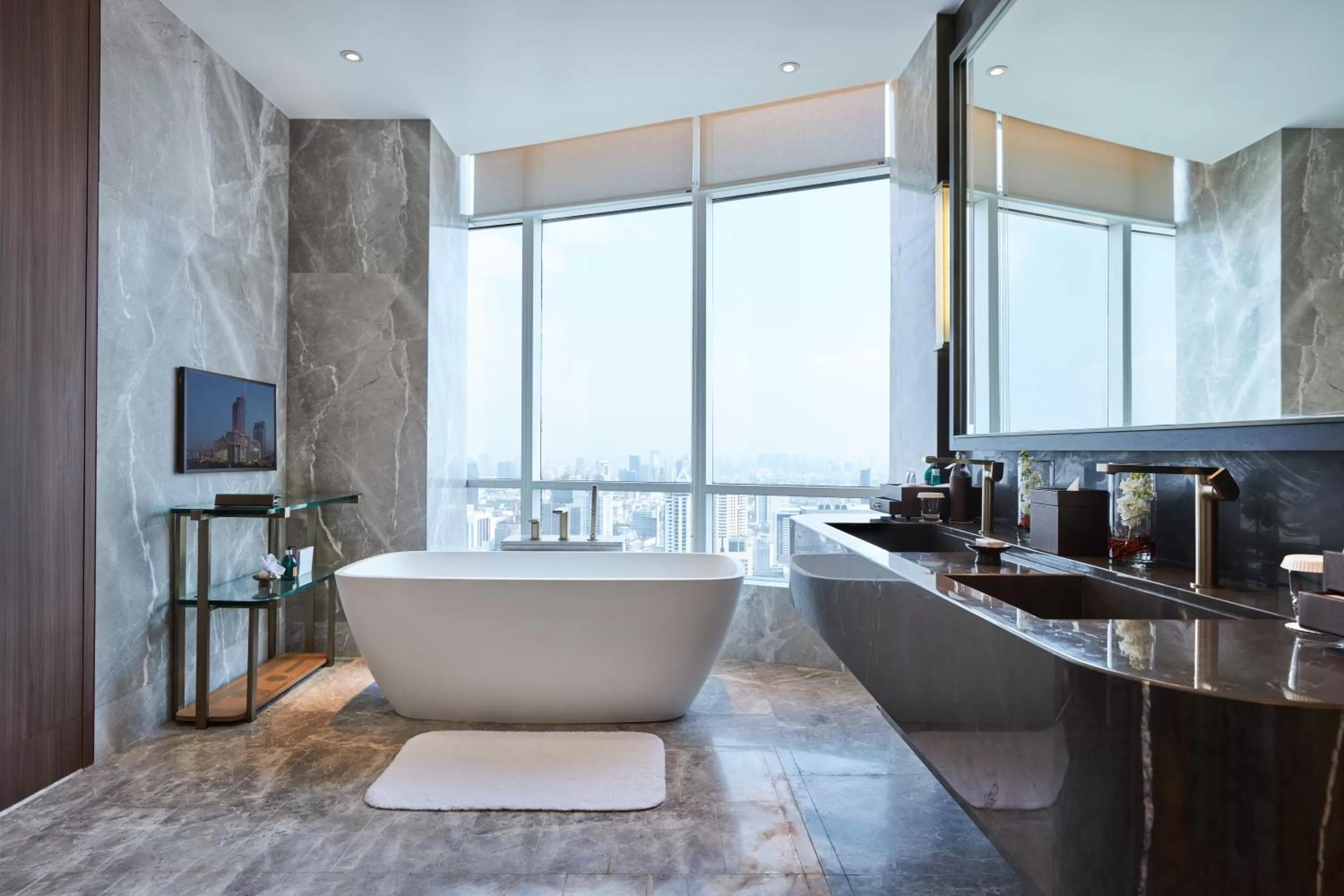 Bathroom in Centara Grand At CentralWorld