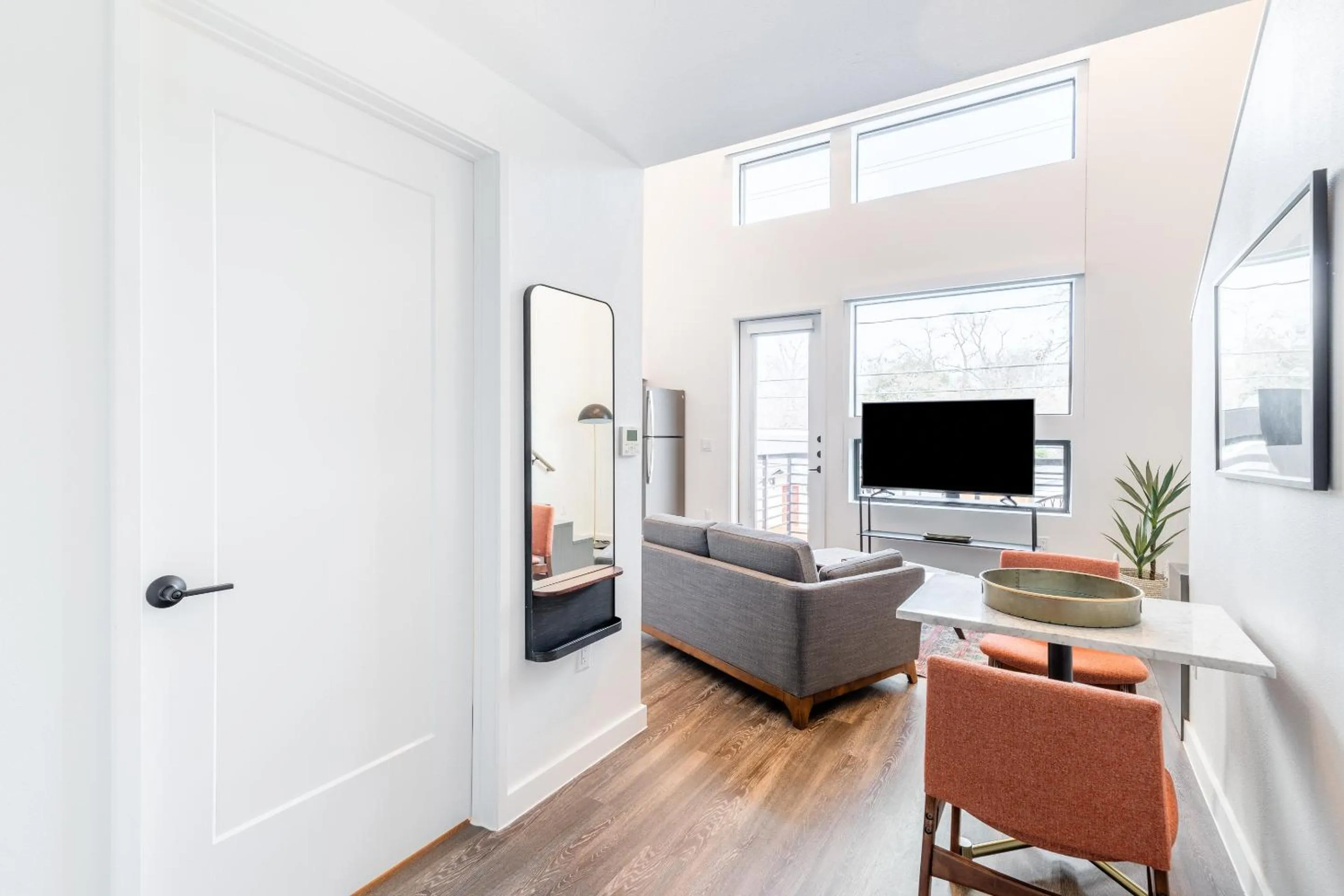 TV and multimedia, TV/Entertainment Center in Mint House at The Hatchery - Austin