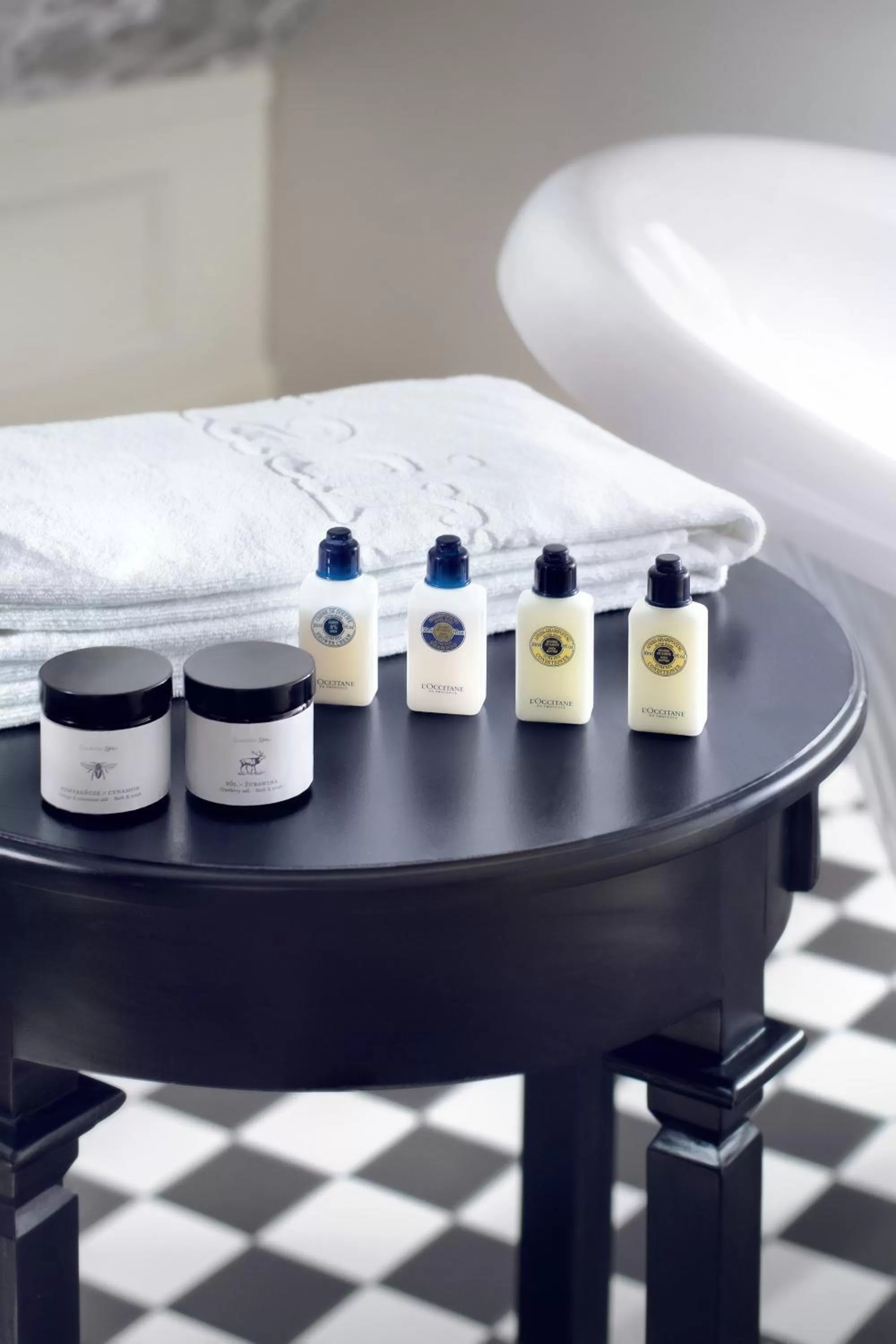 Bathroom in Relais & Châteaux Hotel Quadrille - Adults Only