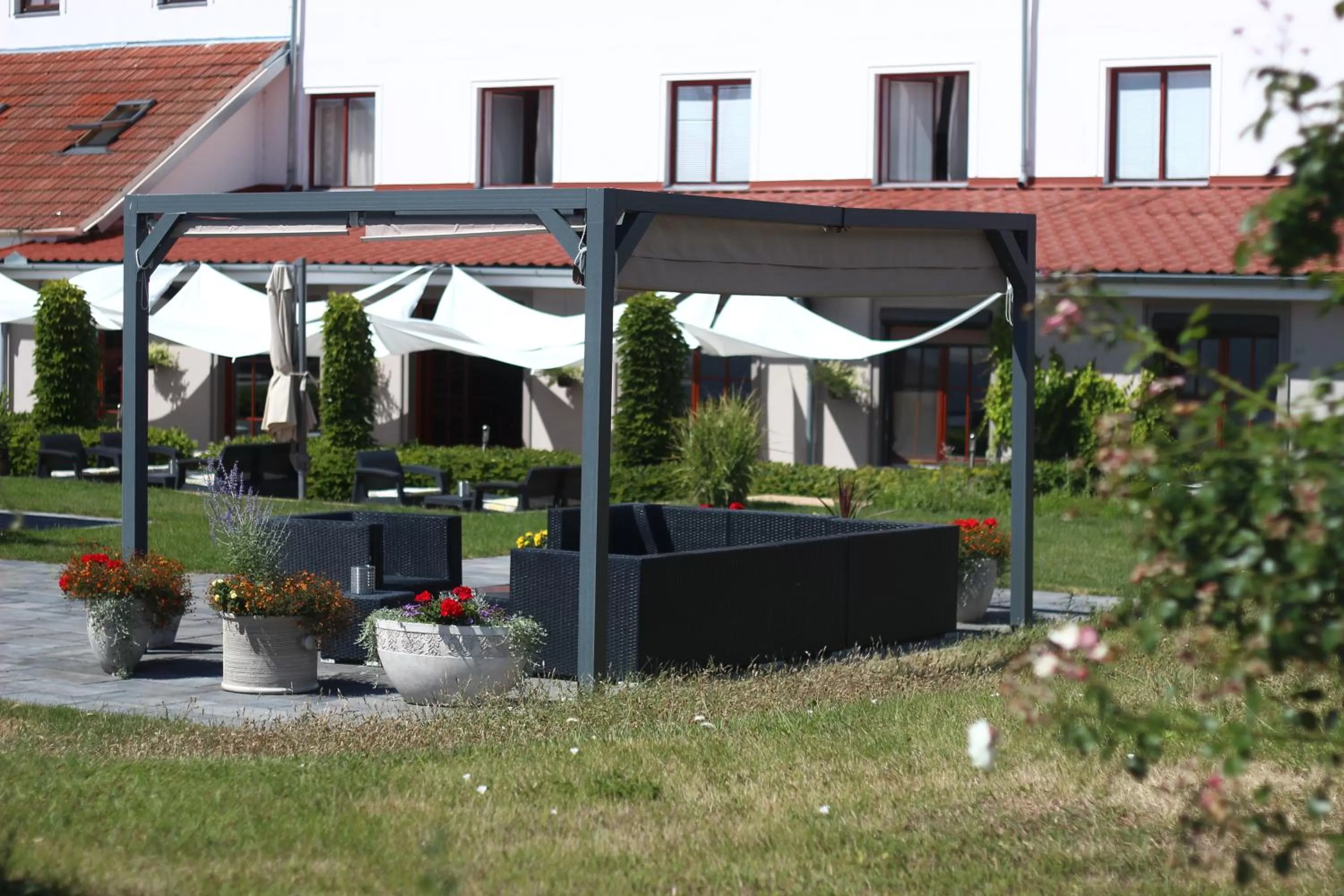 Garden in Hotel Maroli Mikulov