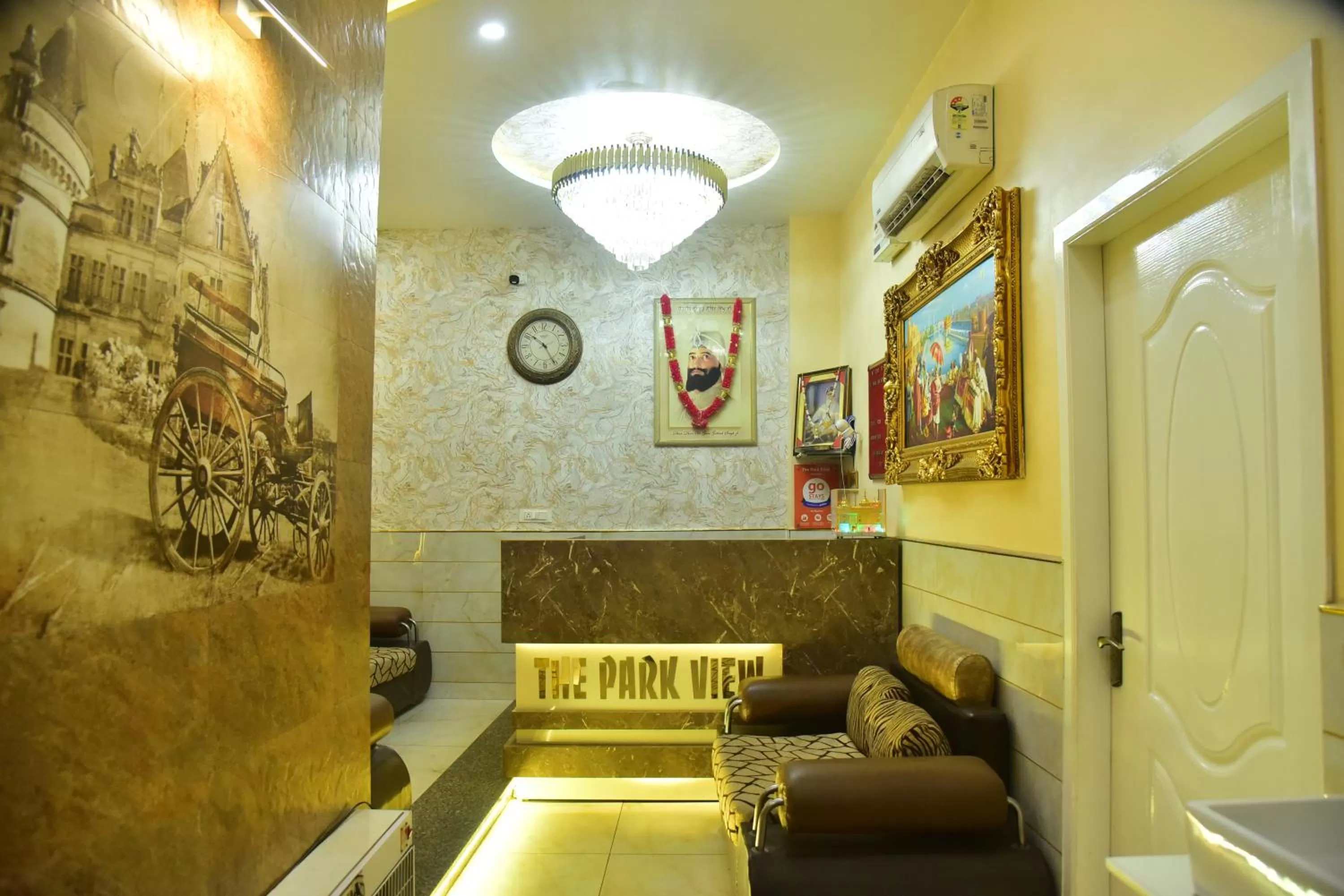 Seating area in The Park View Hotel