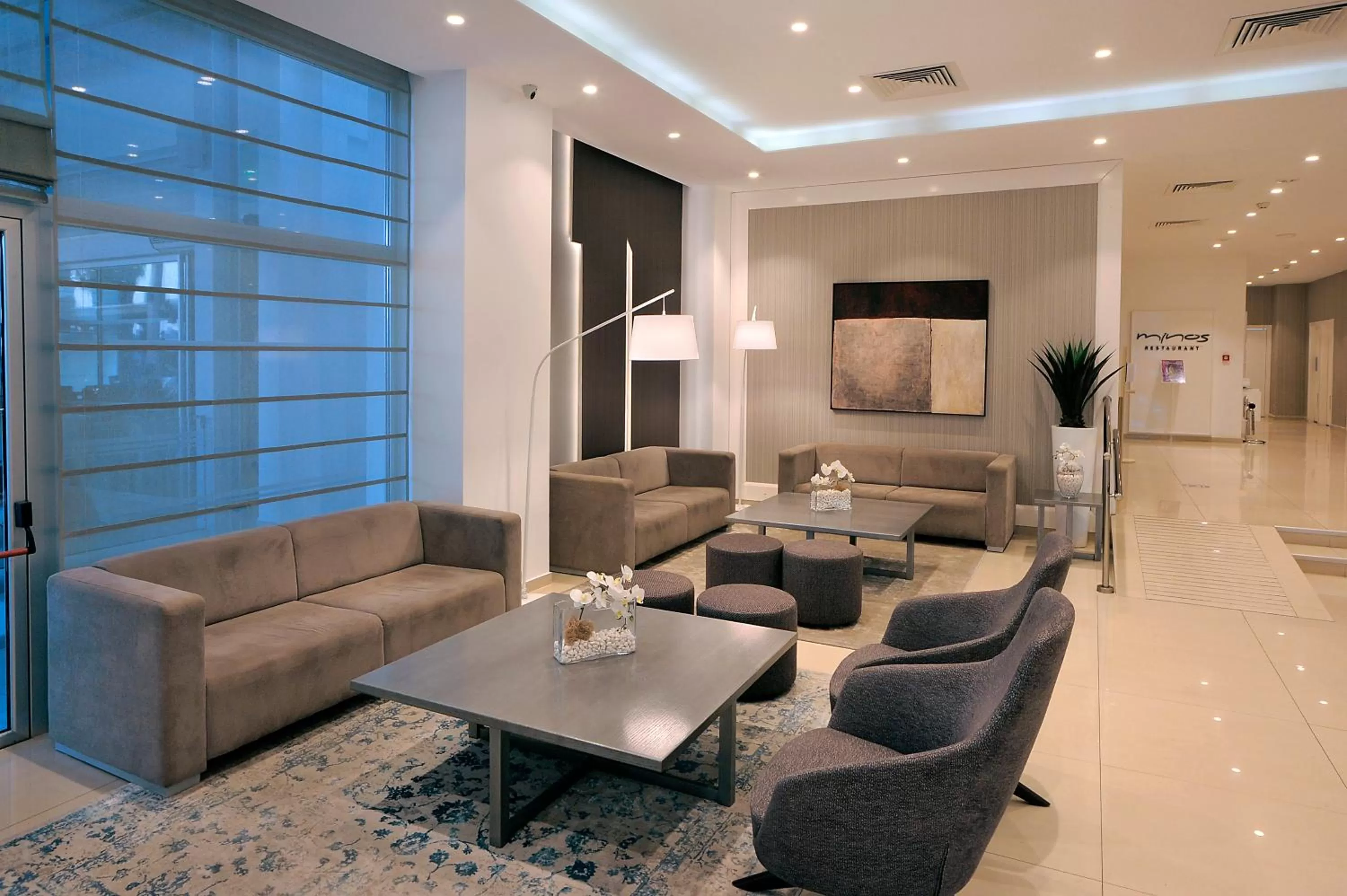 Lobby or reception in Nestor Hotel