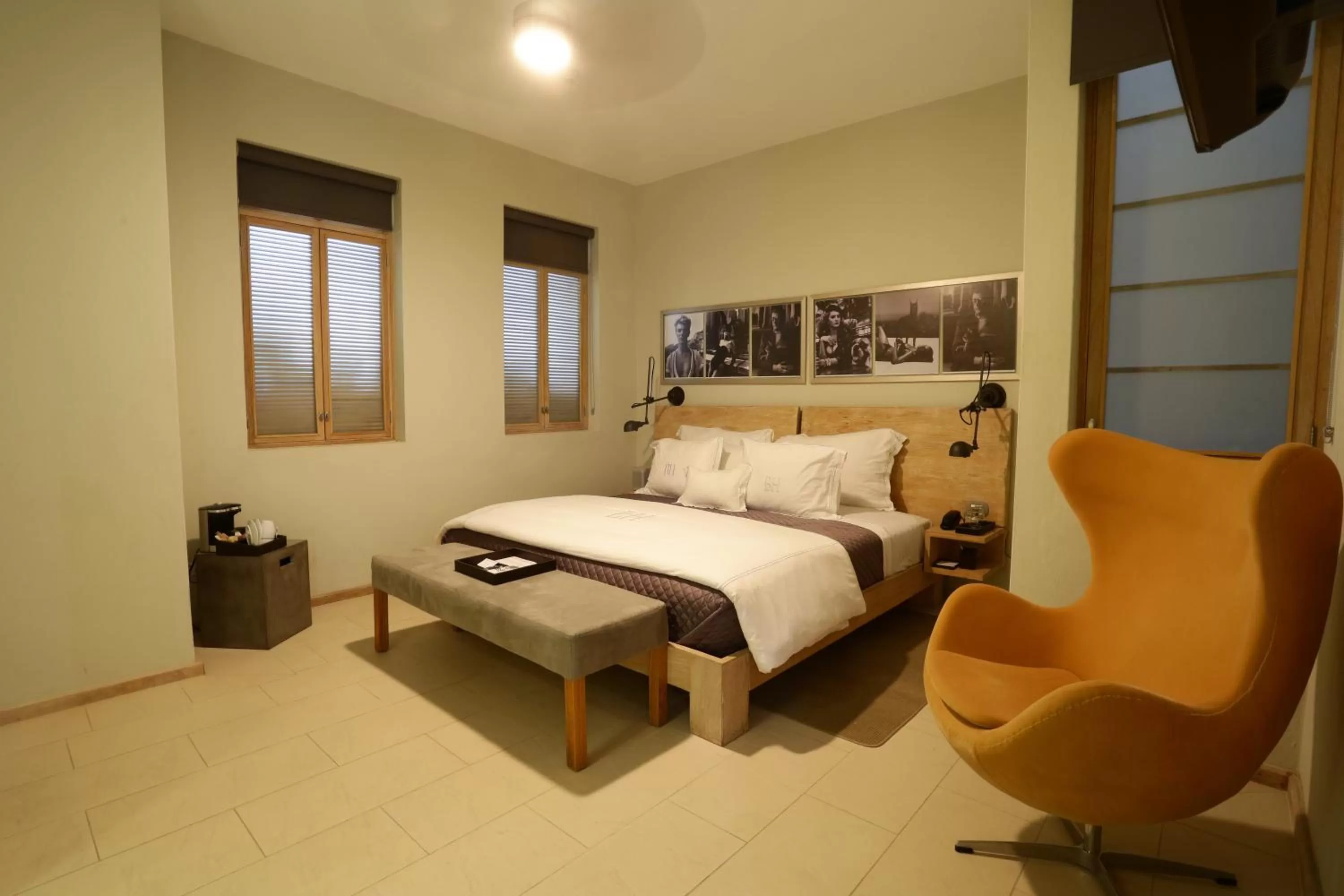 Bed in Billini Hotel, Historic Luxury