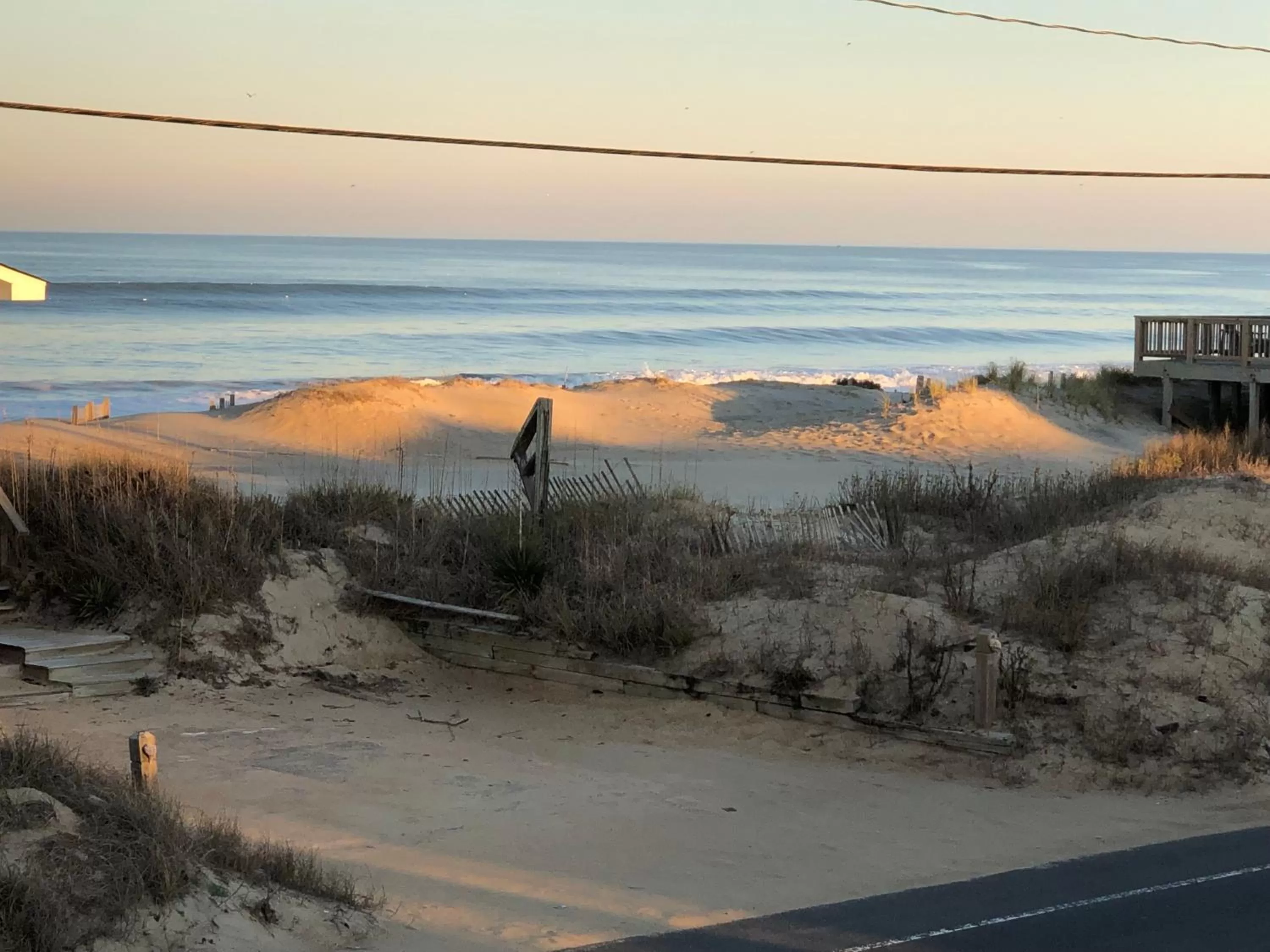 Beach in Saltaire Cottages