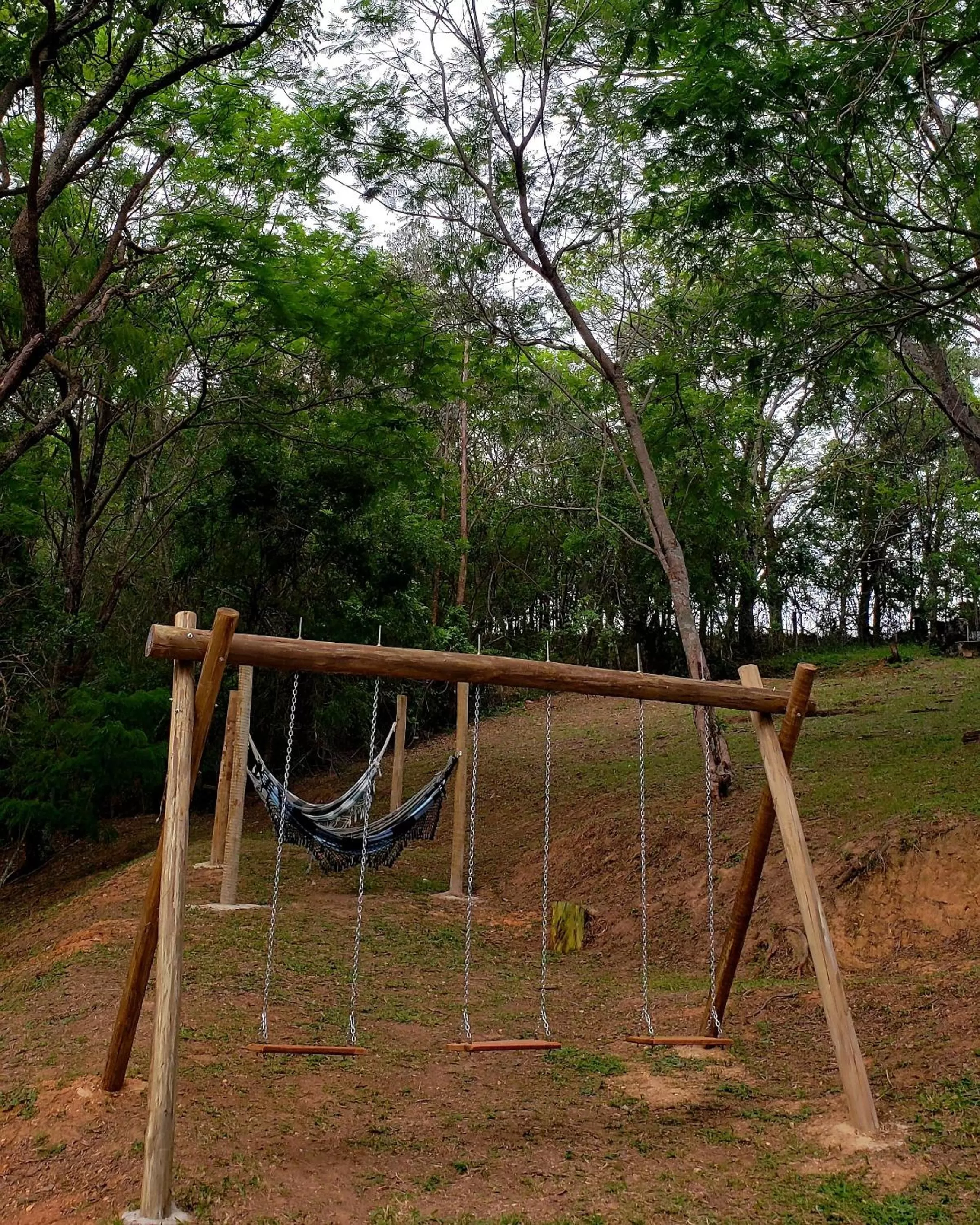 Children play ground in Pousada Solar da Montanha