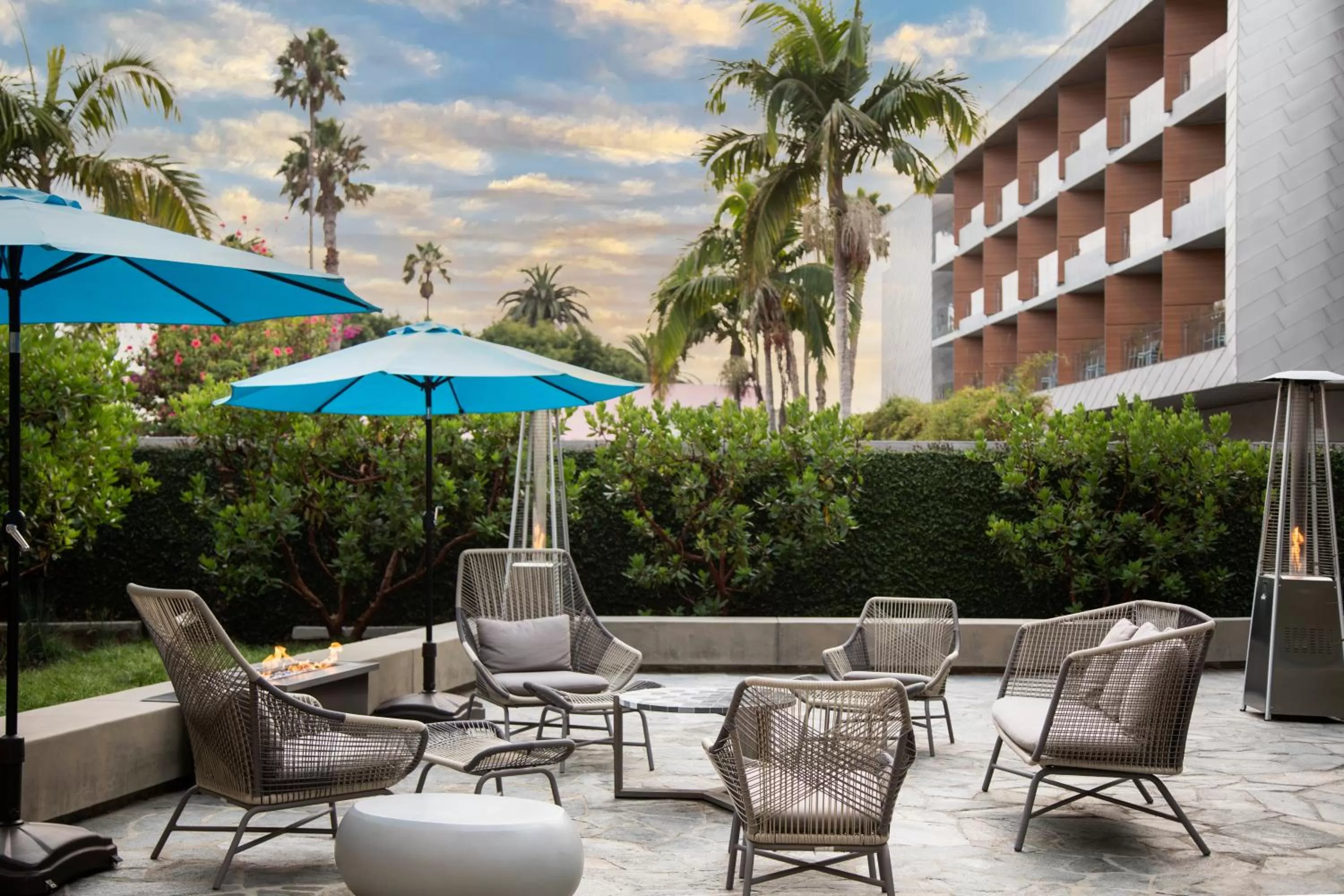 Patio in Shore Hotel