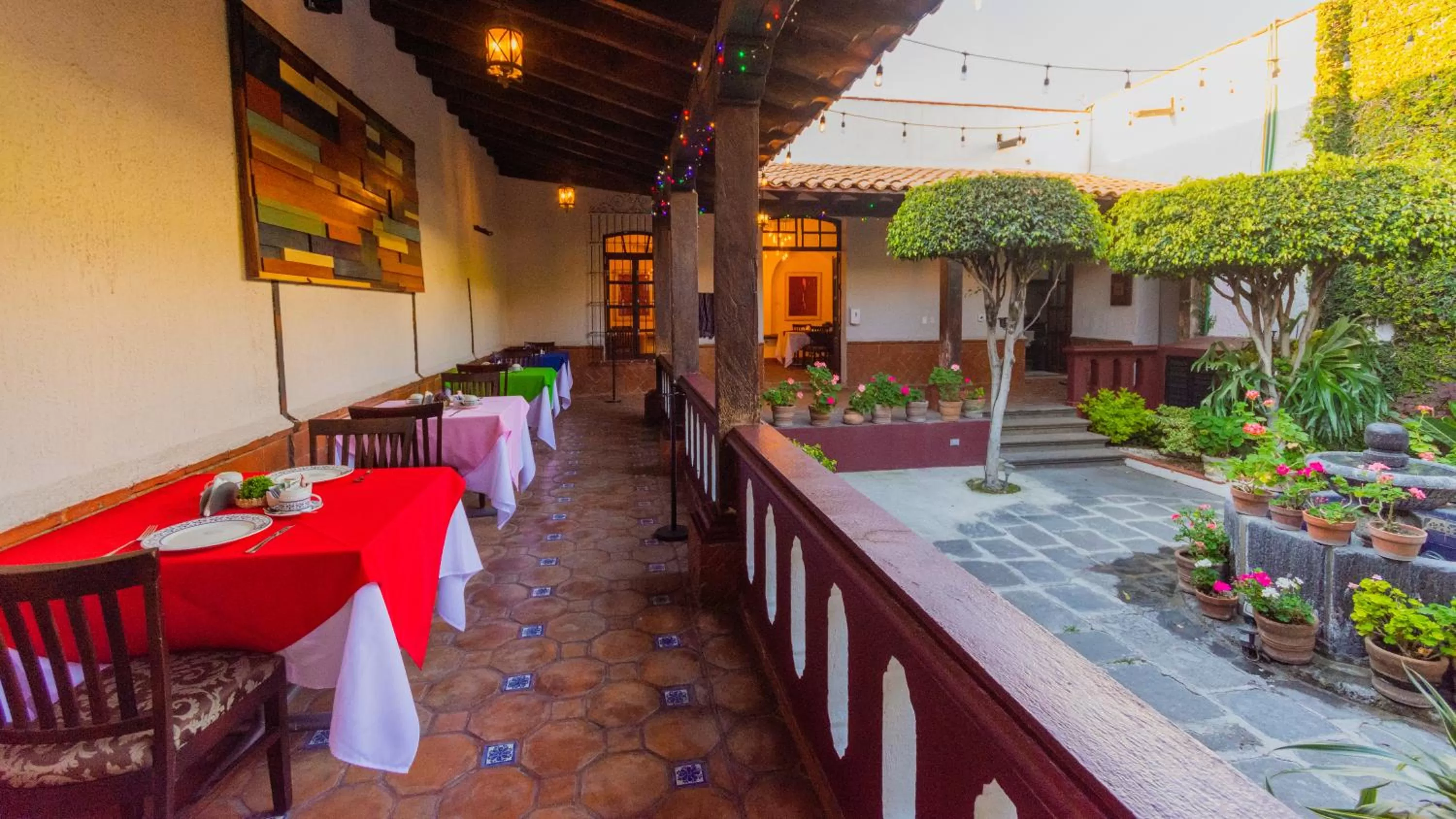 Restaurant/places to eat in Casa Eva Hotel Boutique & Spa