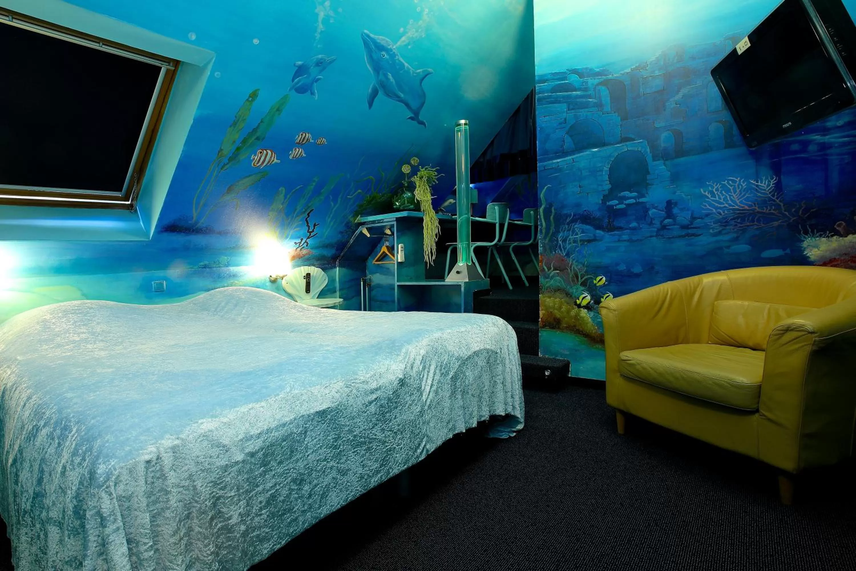 Bed in Hotel de Plataan Delft Centrum