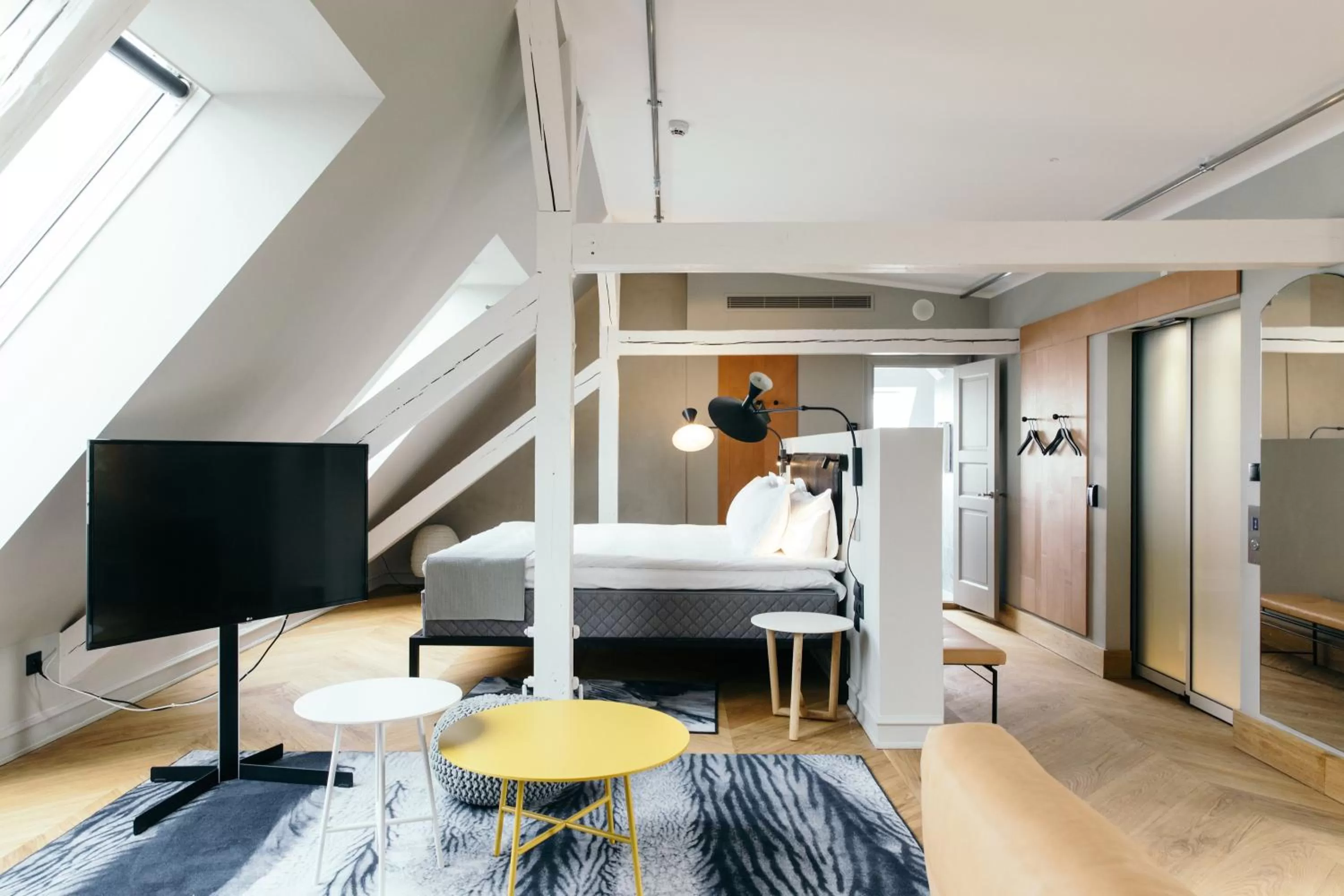 TV and multimedia in Nobis Hotel Copenhagen, a Member of Design Hotels