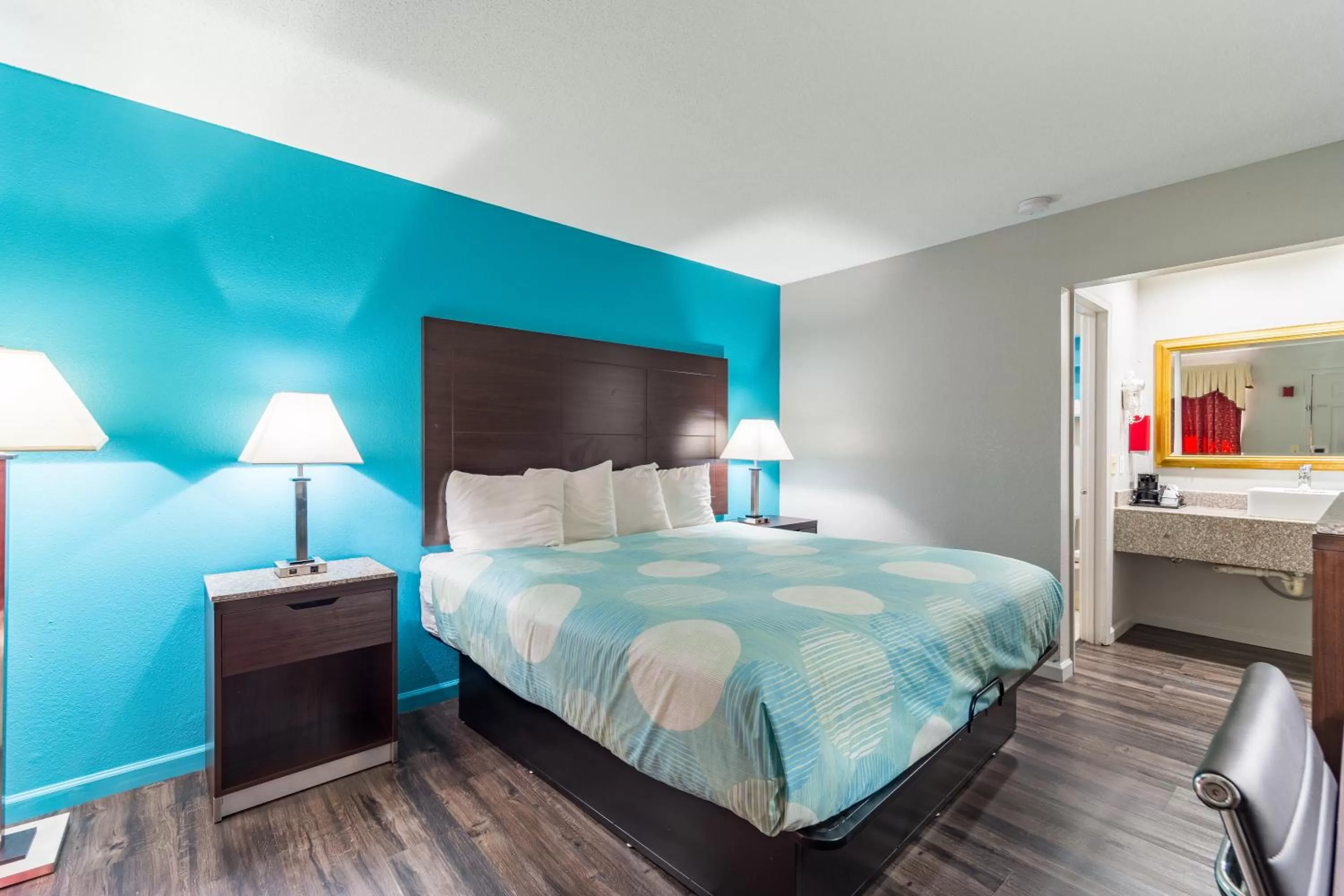 Bed in Carolina Lodge