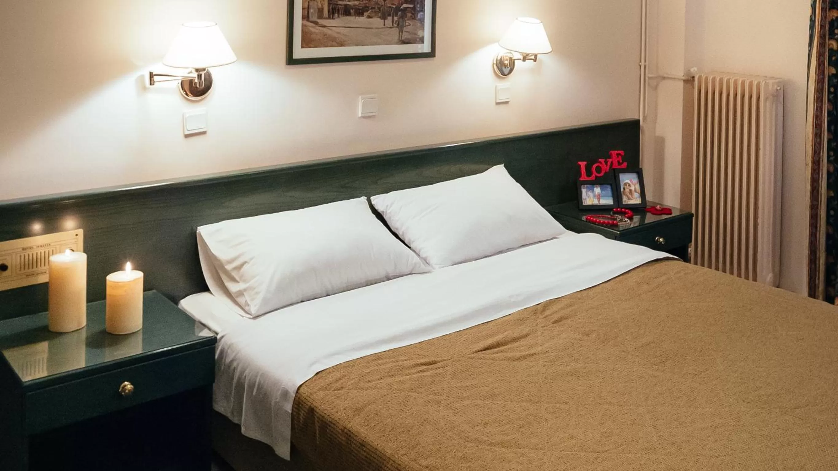 Bed in Ignatia Hotel