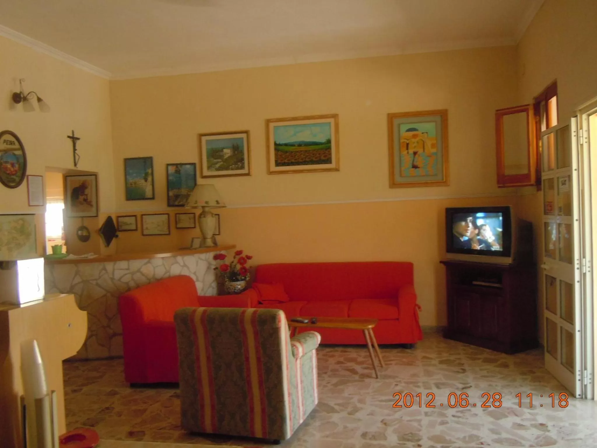 Lobby or reception in Pensione San Michele