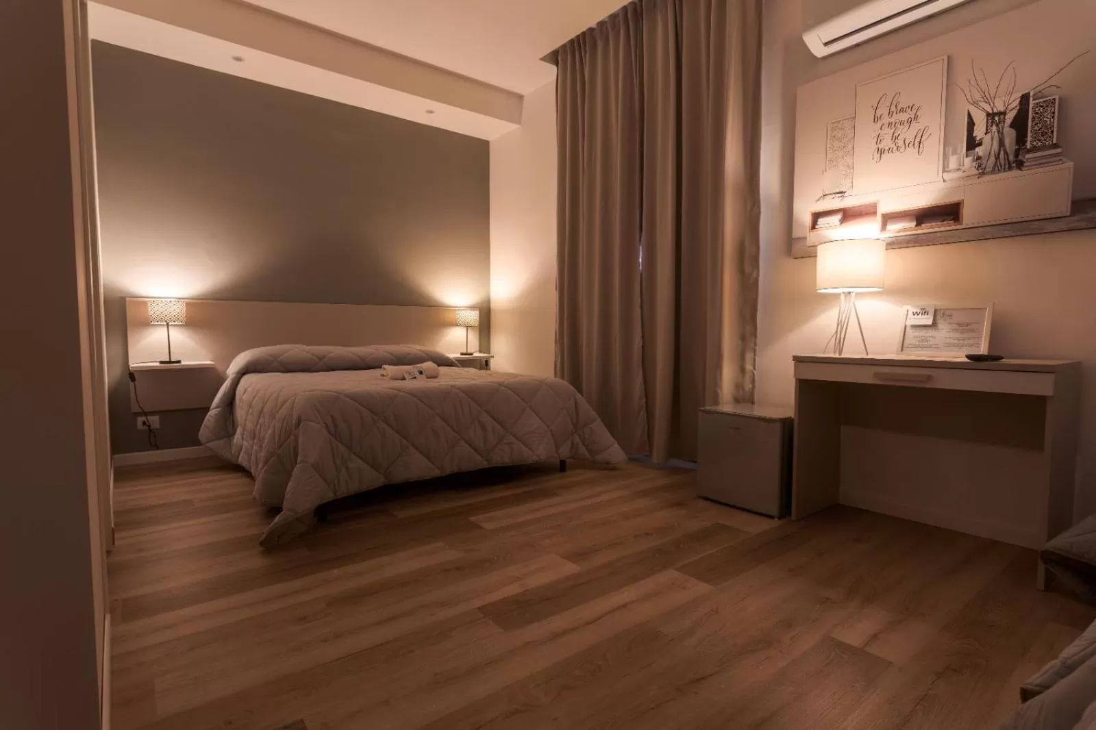 Bed in Due Passi Suite