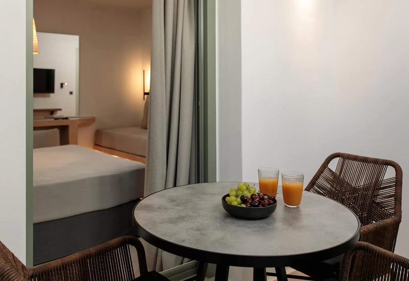 Bed in "Makava Suites" Your Luxe Urban Sanctuary