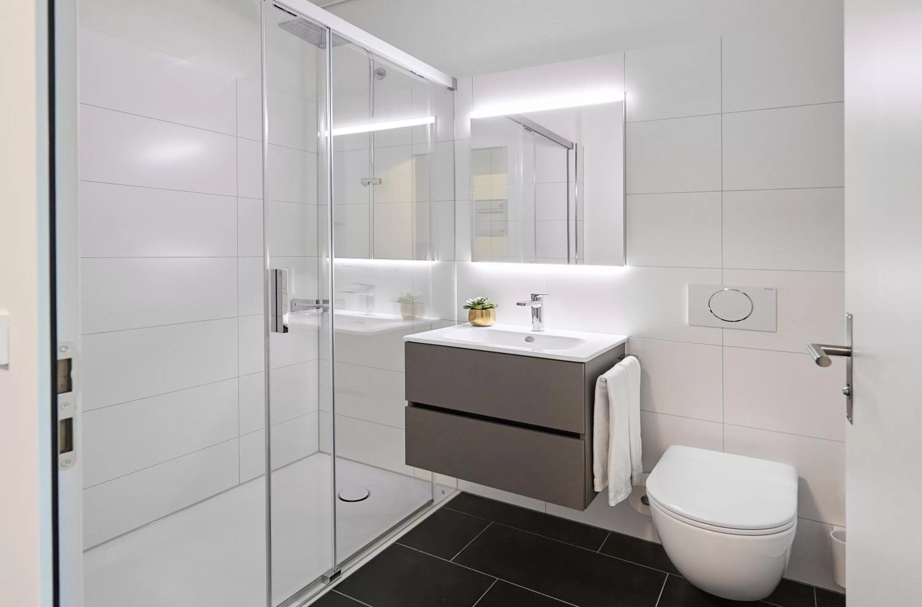 Bathroom in Lumen Apartments