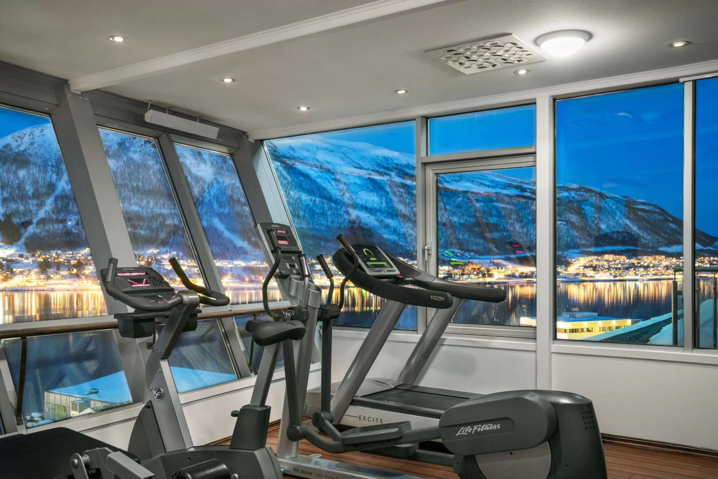 Fitness centre/facilities in Radisson Blu Hotel Tromsø