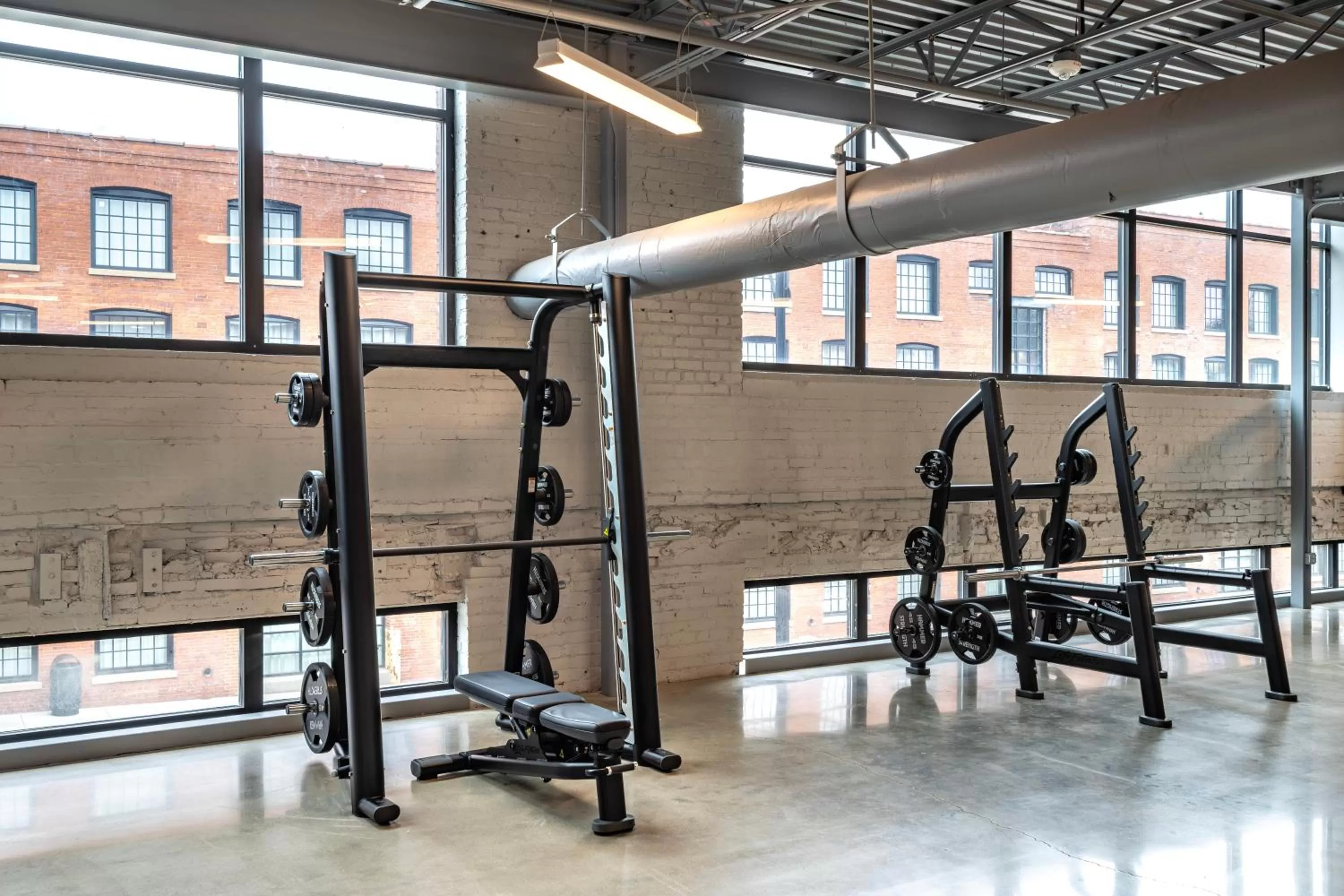 Fitness centre/facilities in The Warehouse Hotel at Champion Mill