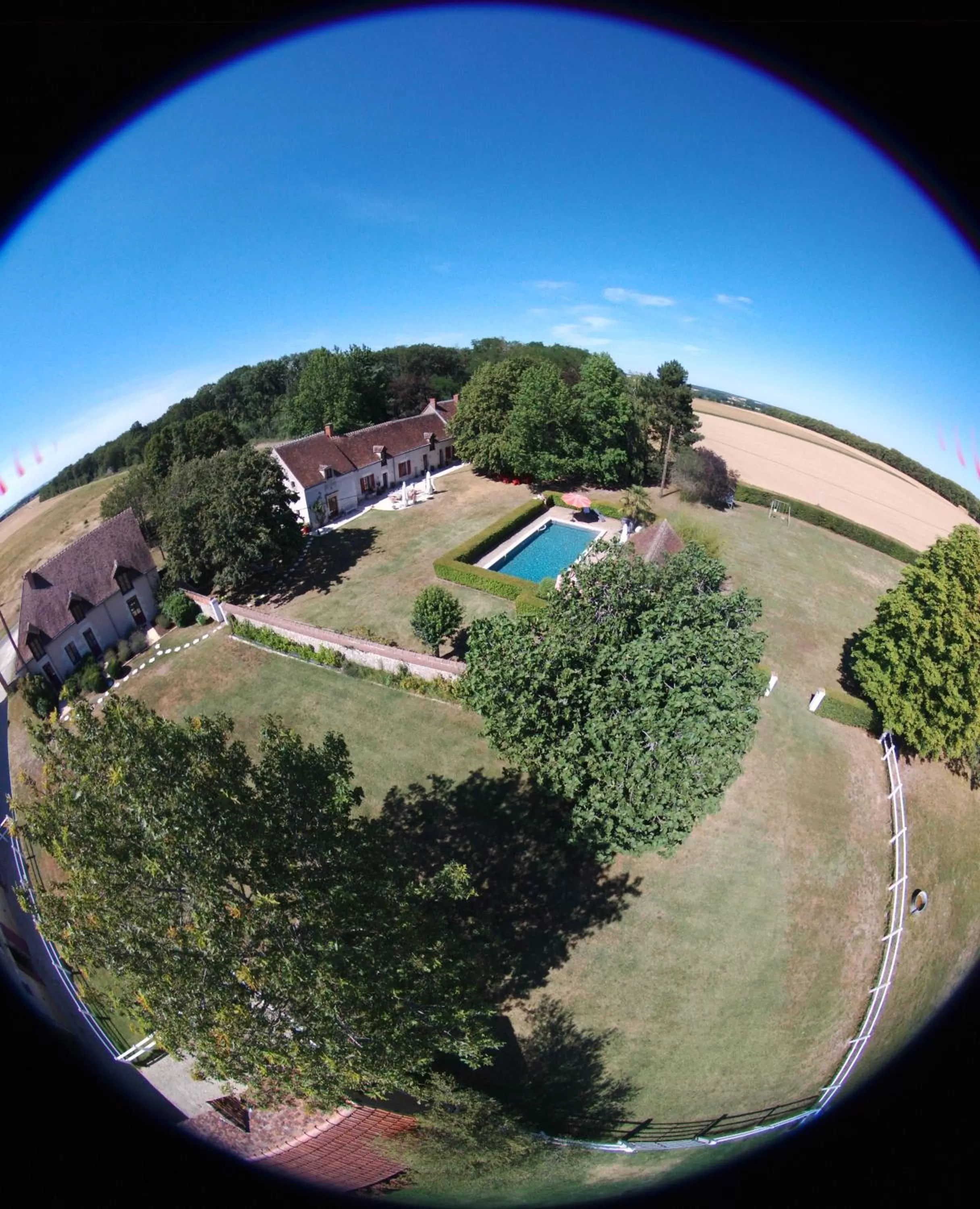 Bird's eye view in Le Bout Du Monde