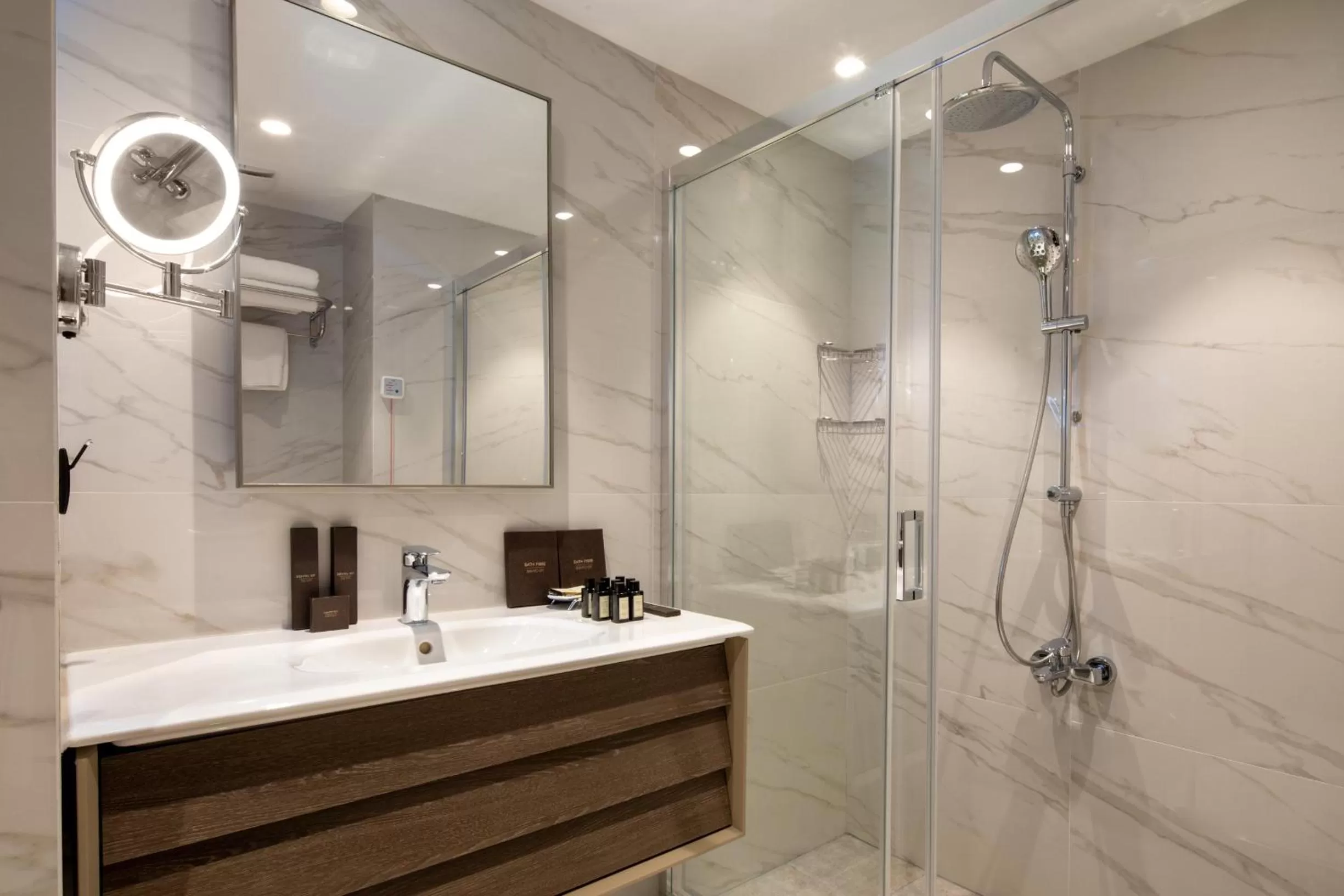 Bathroom in Mula Hotel