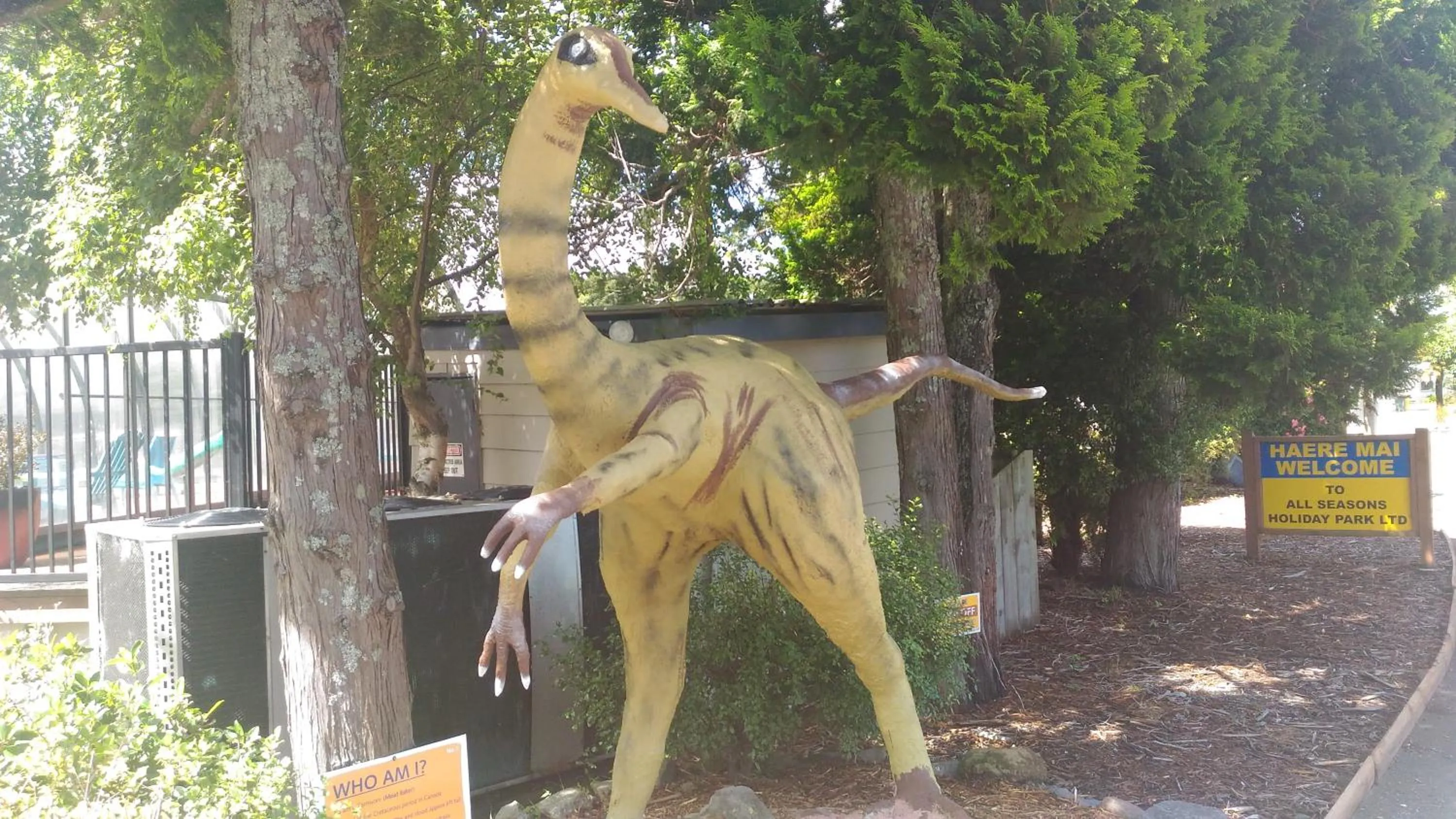 Decorative detail in All Seasons Holiday Park