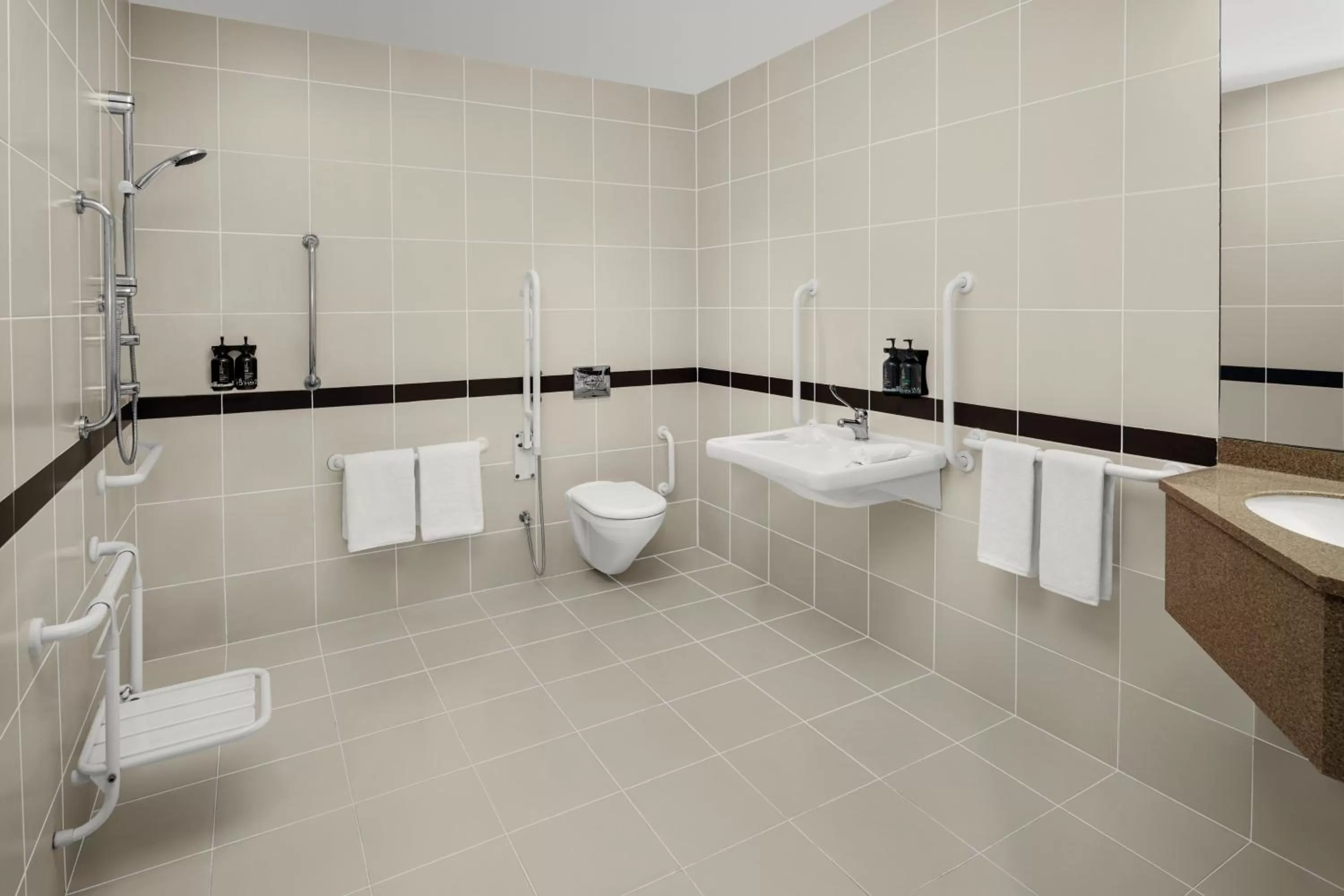 Bathroom in Holiday Inn Express Dubai Internet City by IHG