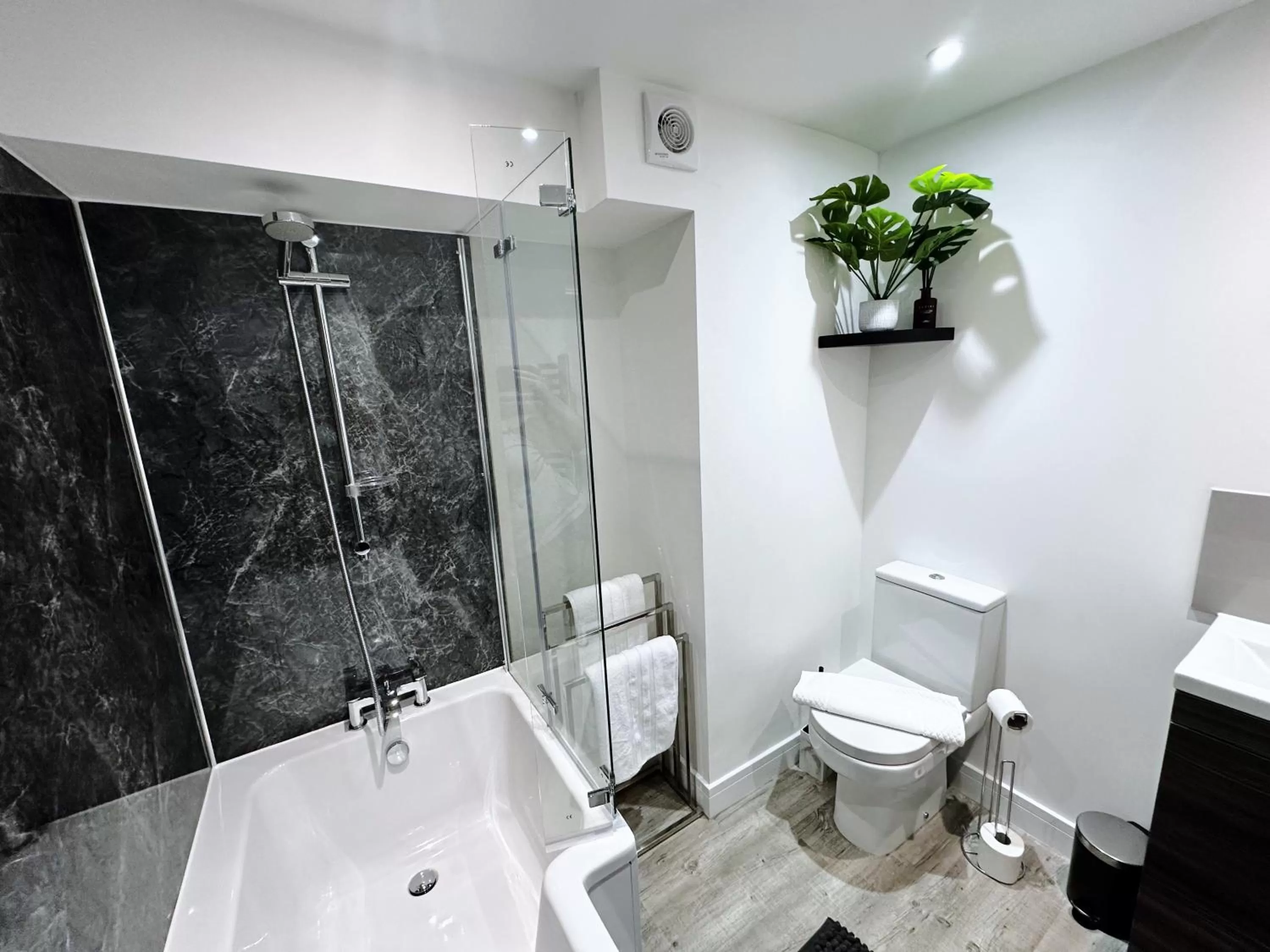 Shower in The Atlantis - Tower Apartments