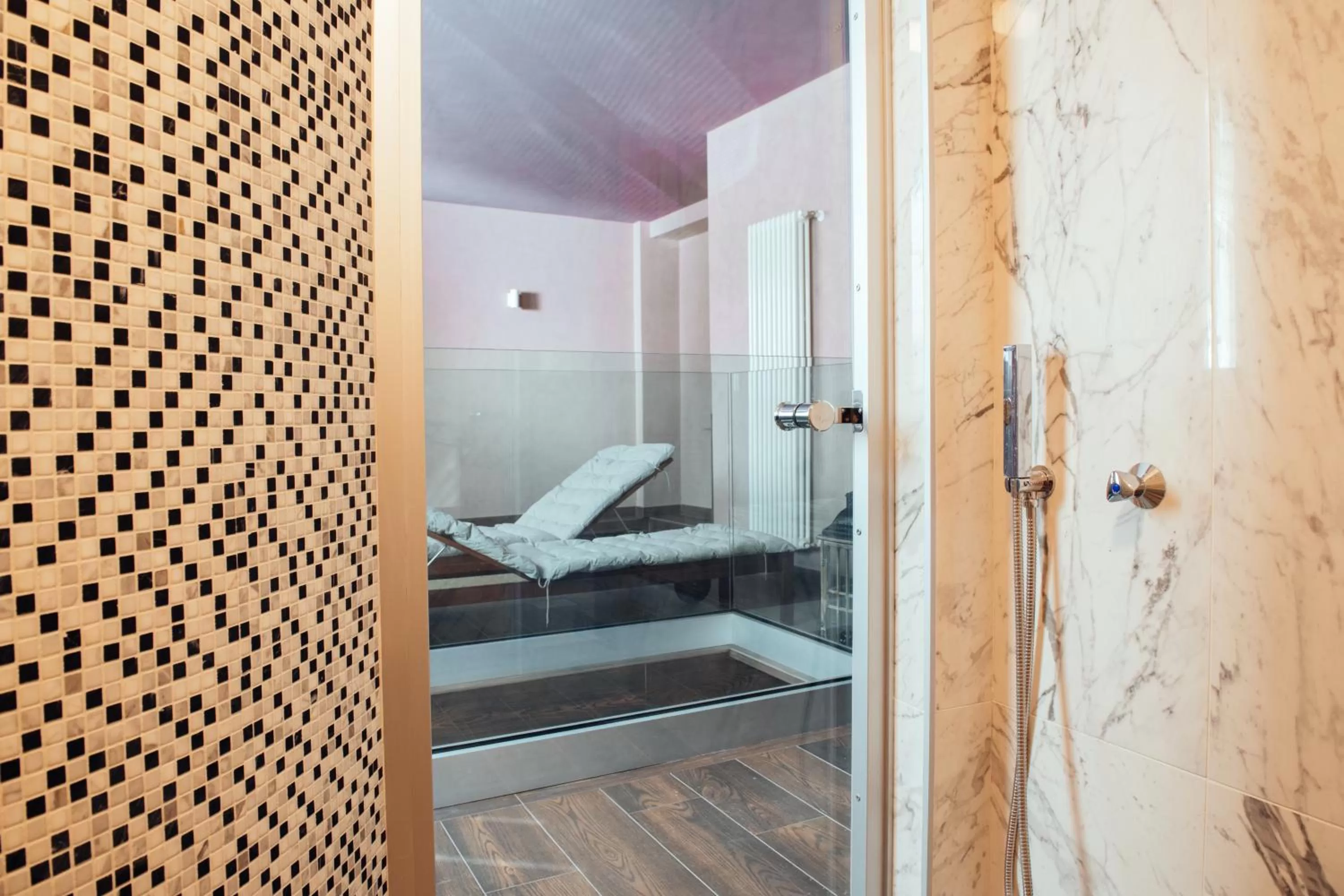 Sauna in Hotel Bella Napoli ristorante & spa