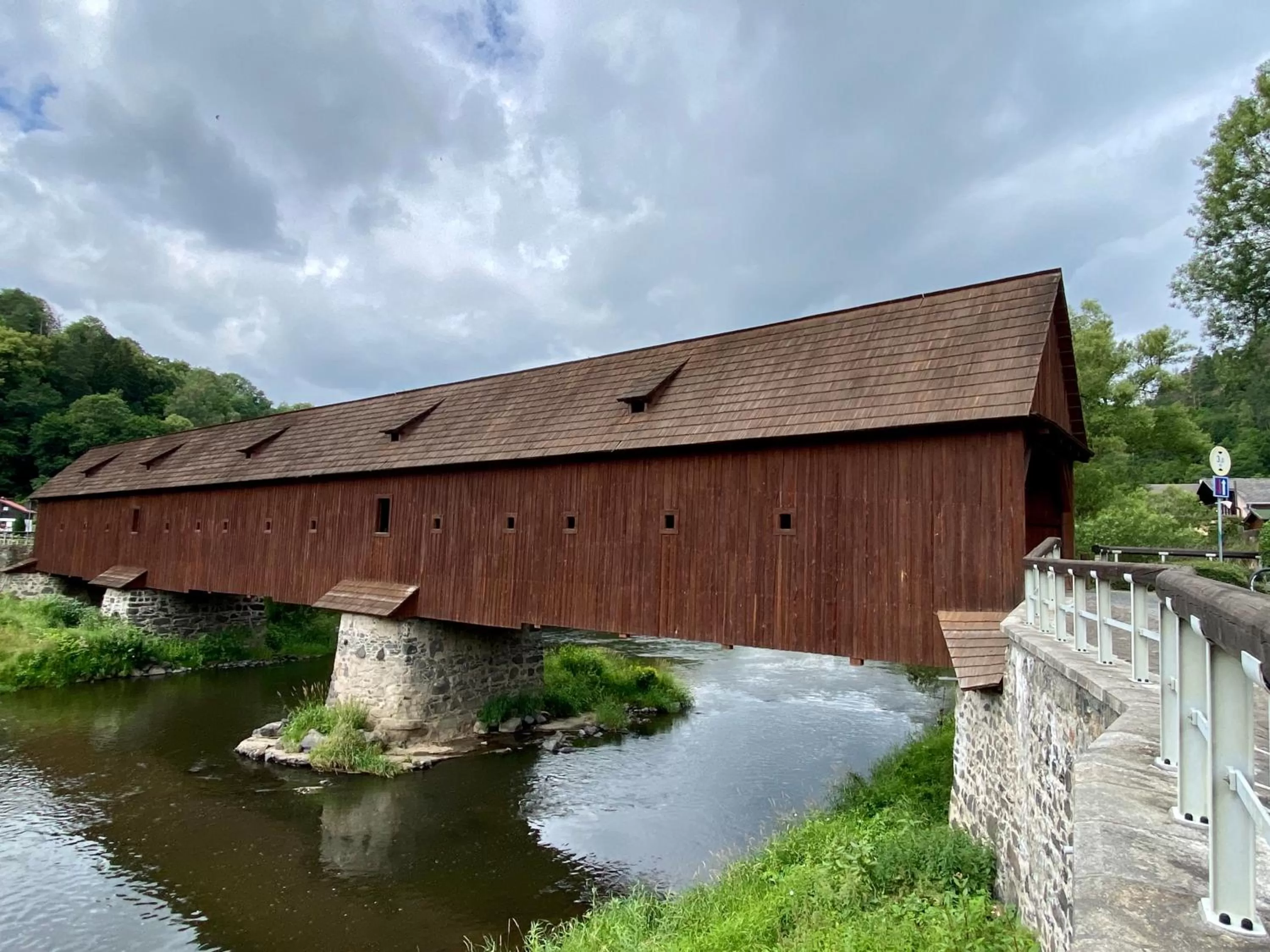 Landmark view in Vila Jáchymov