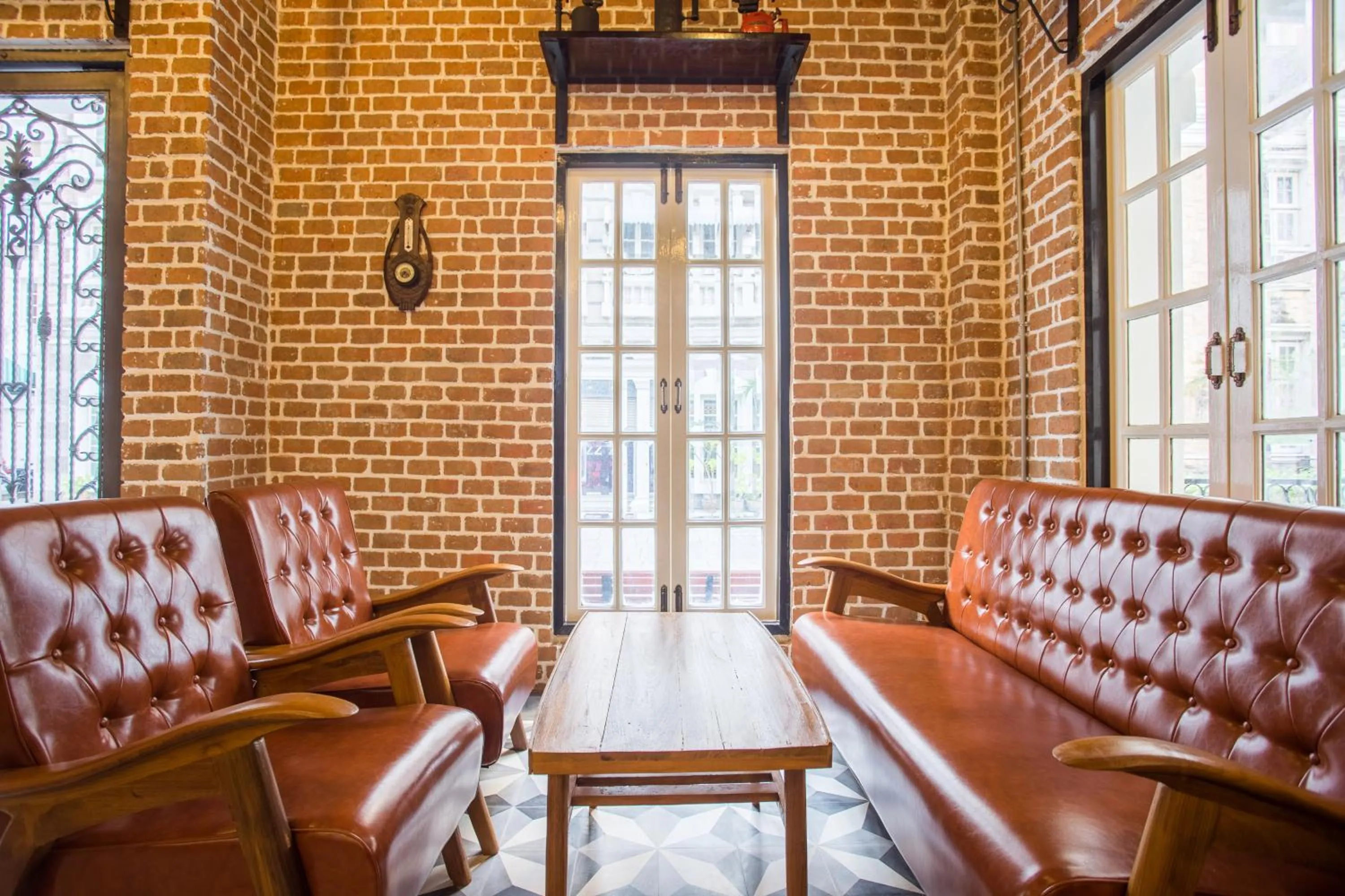 Lobby or reception in X9Hostel