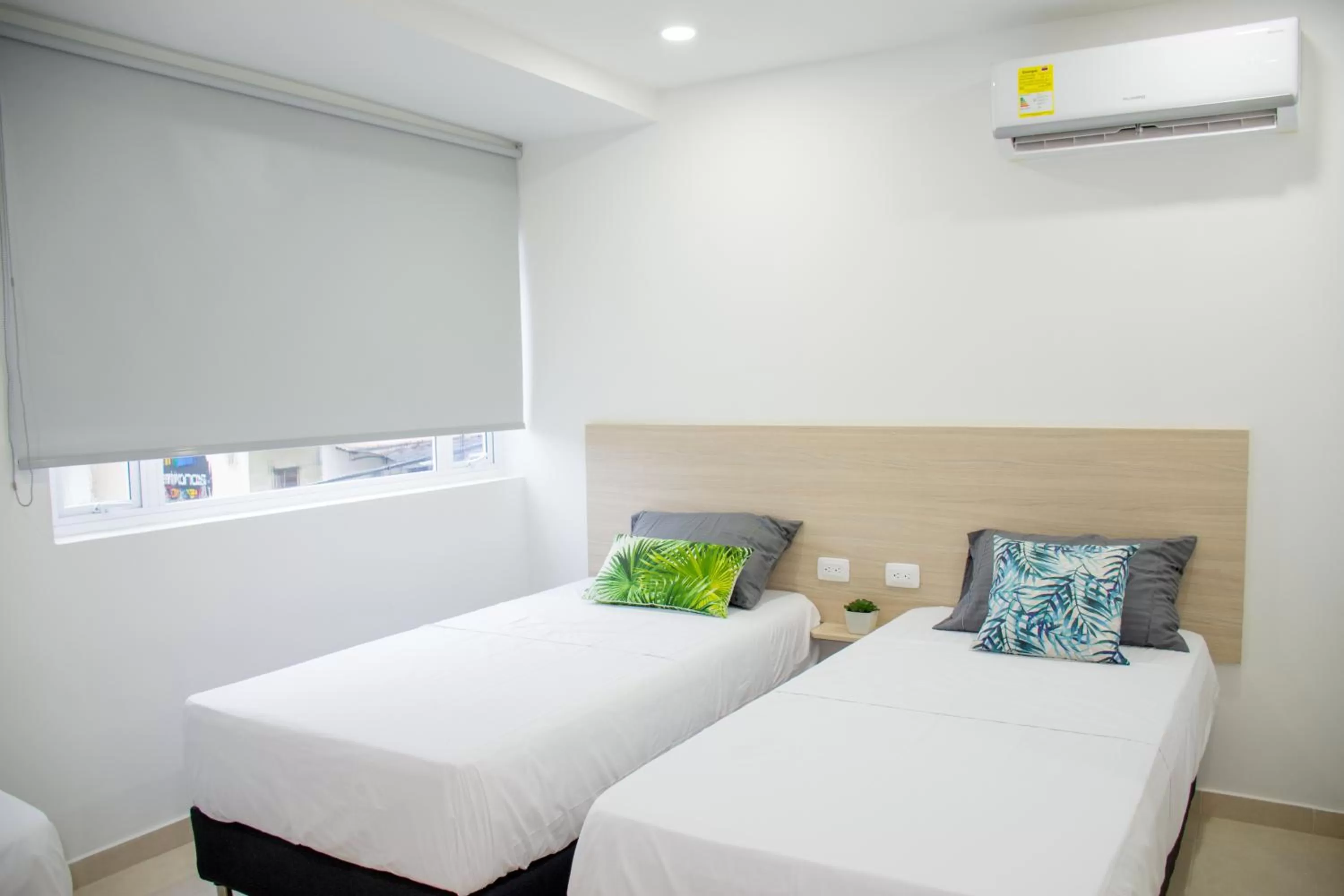 Bathroom, Bed in Stanza Hotel Monteria