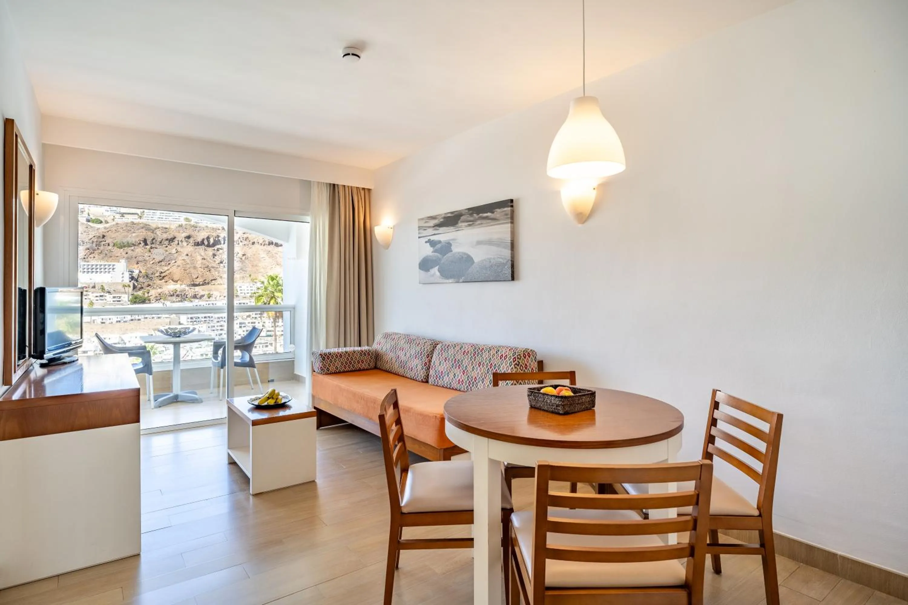 Living room in Apartamentos Cabau Altair