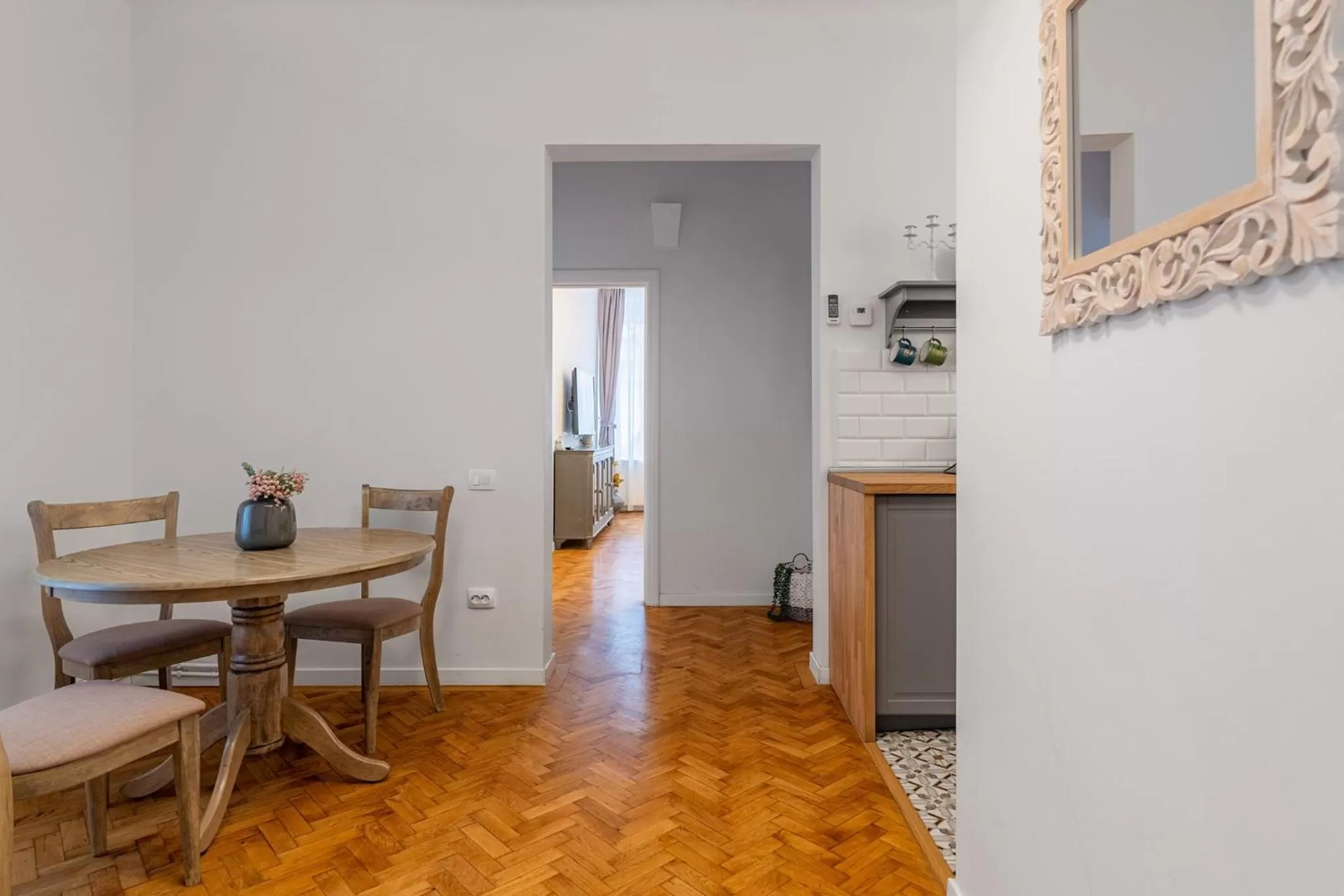 Living room, Dining Area in ALBERT RESIDENCE with PARKING