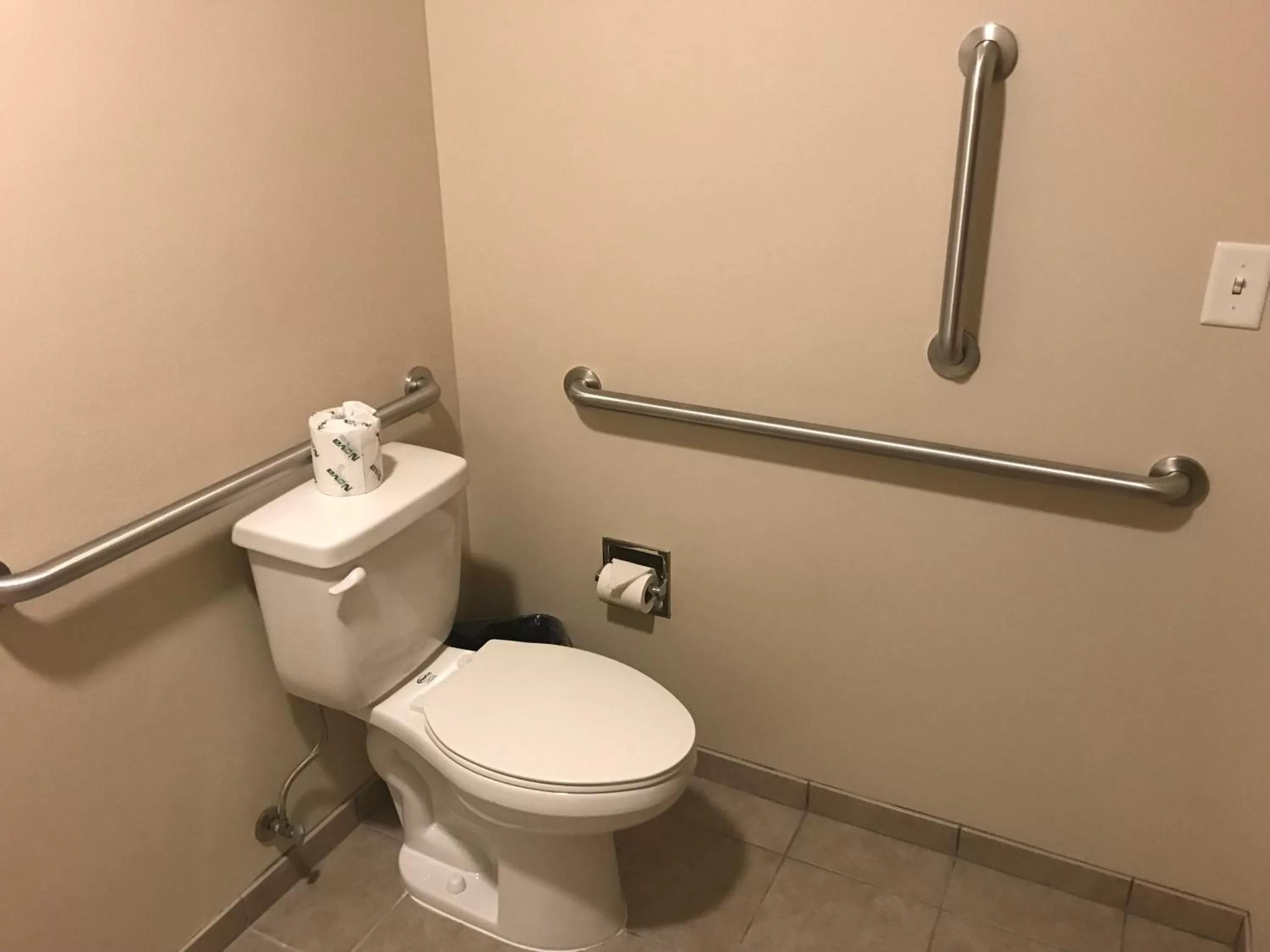 Toilet in Cobblestone Inn & Suites Fort Madison