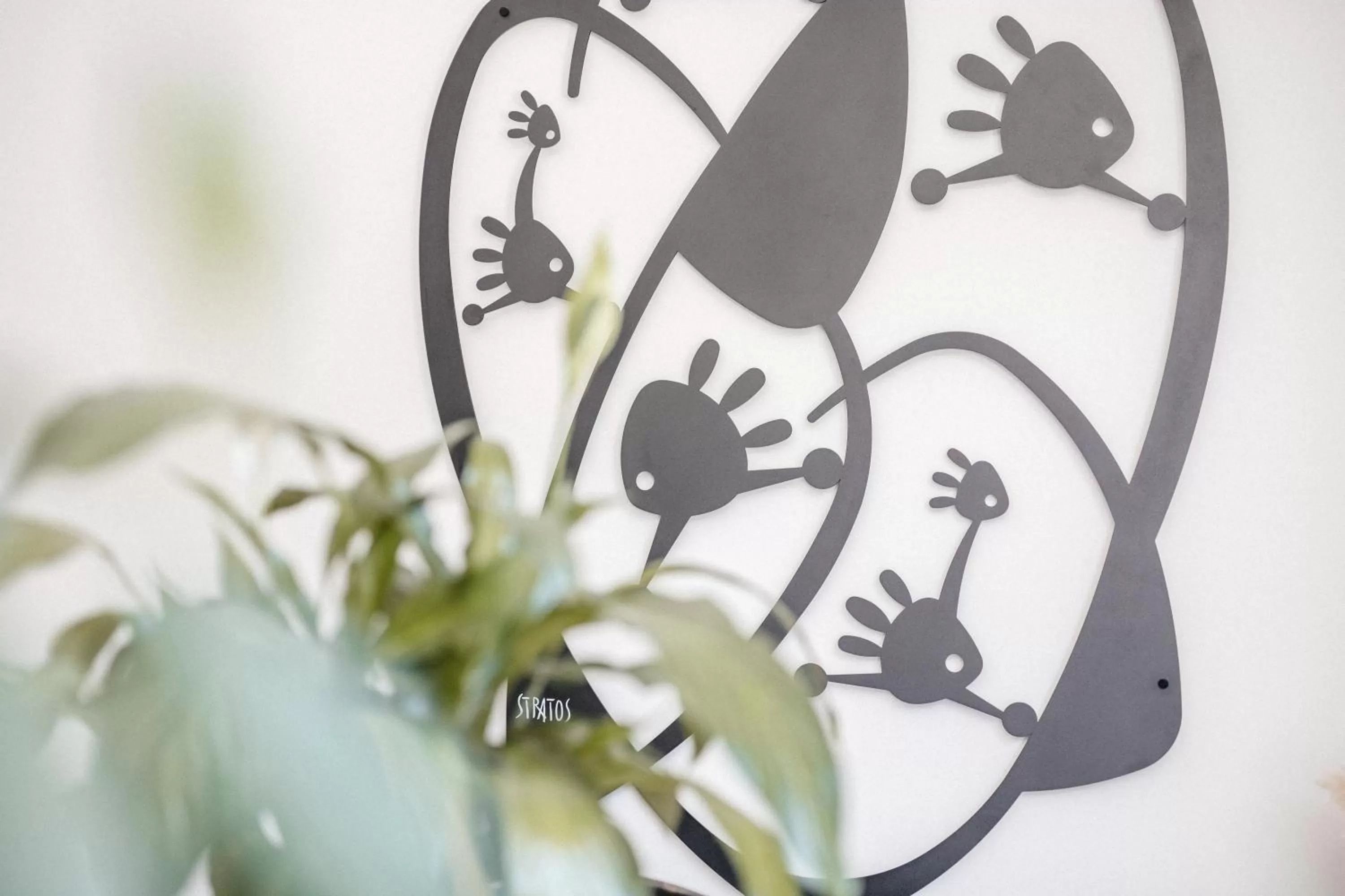 Decorative detail in D'OR Les Anges