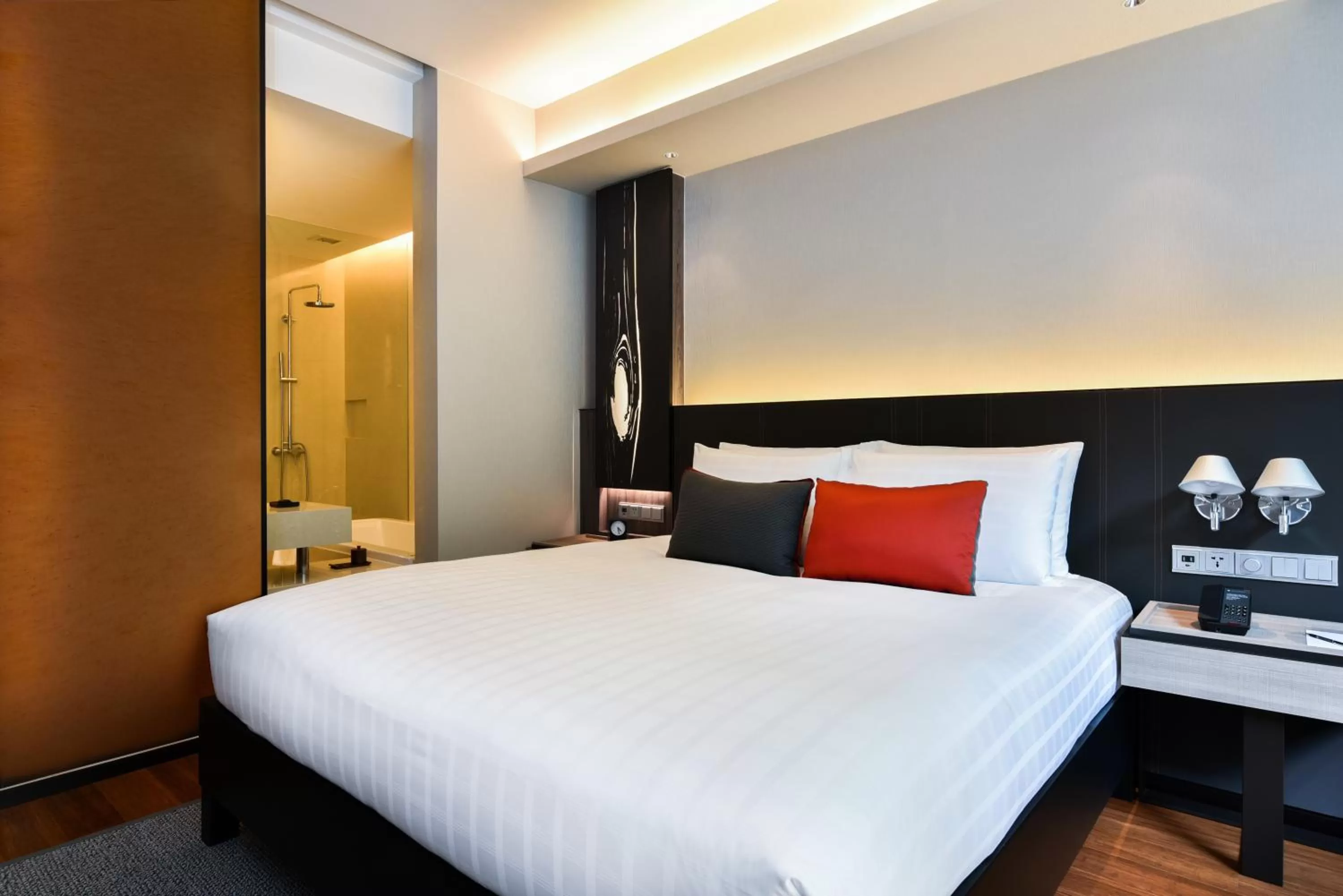 Bed in Pullman Bangkok King Power