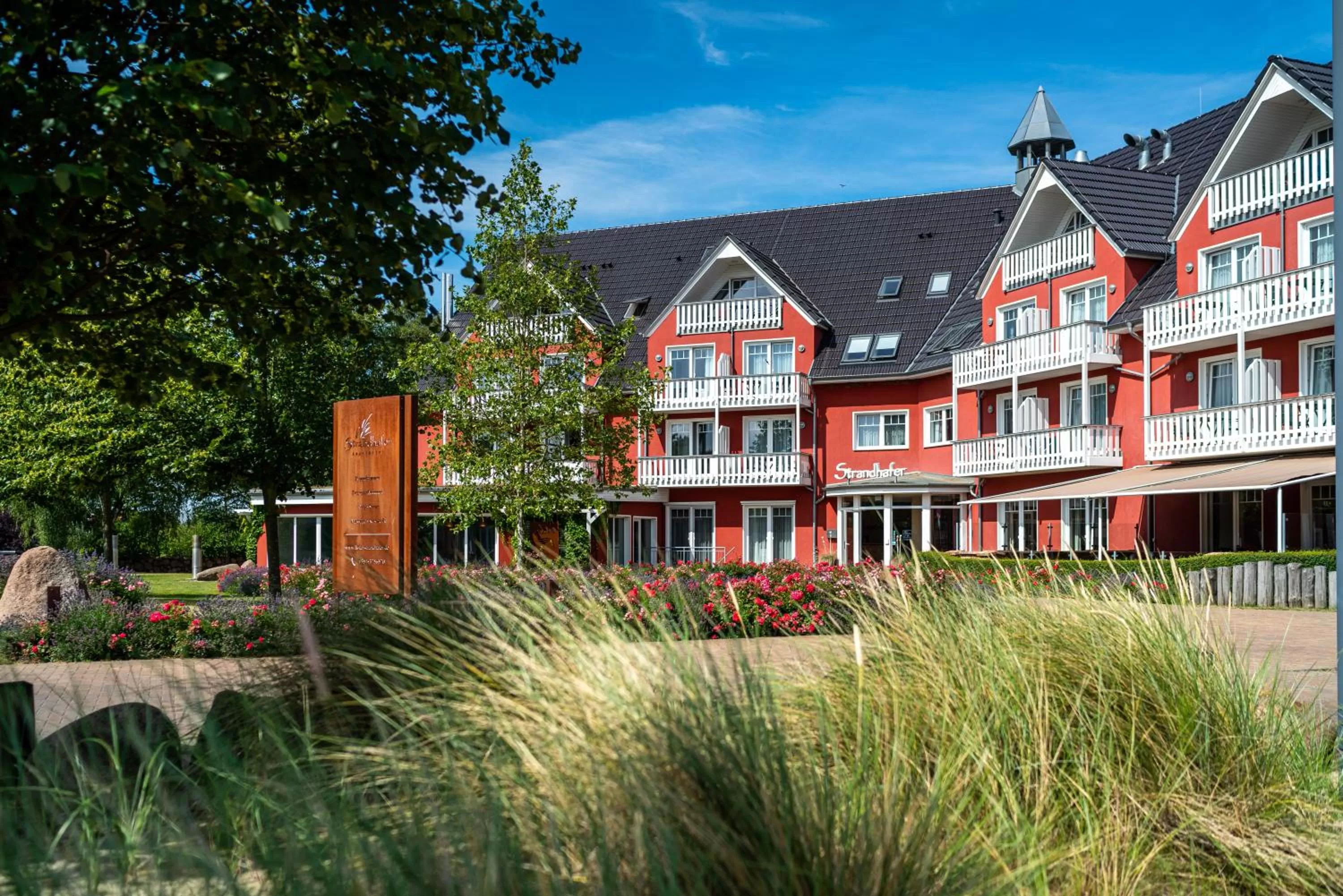 Property building in Strandhafer Aparthotel