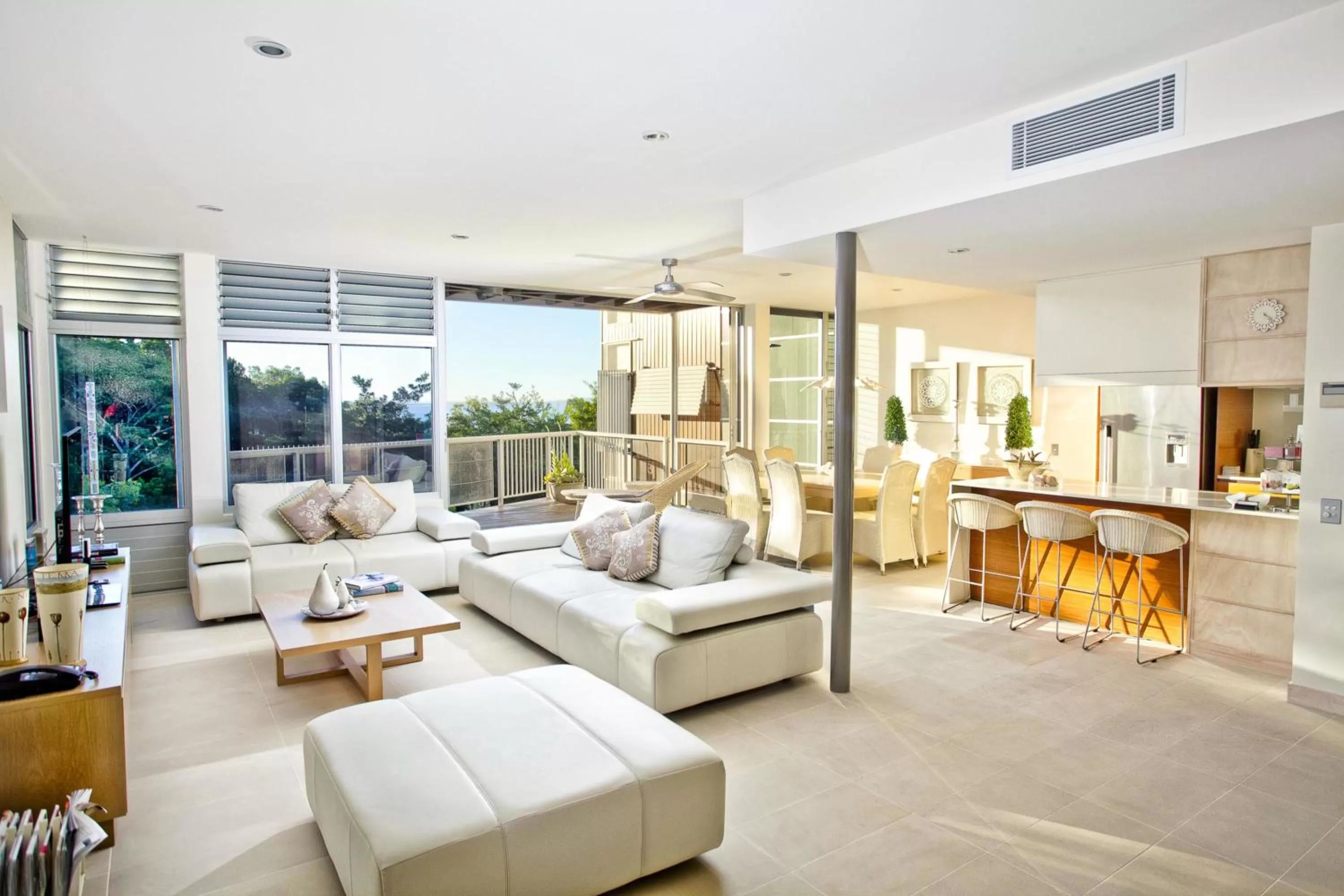 Living room in Peppers Noosa Resort and Villas