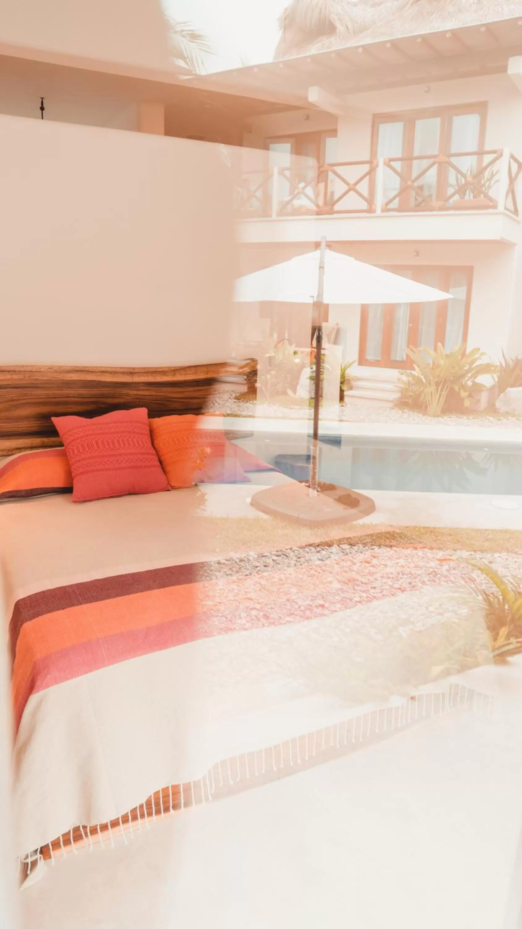 Bedroom, Bed in Casa Kuaa