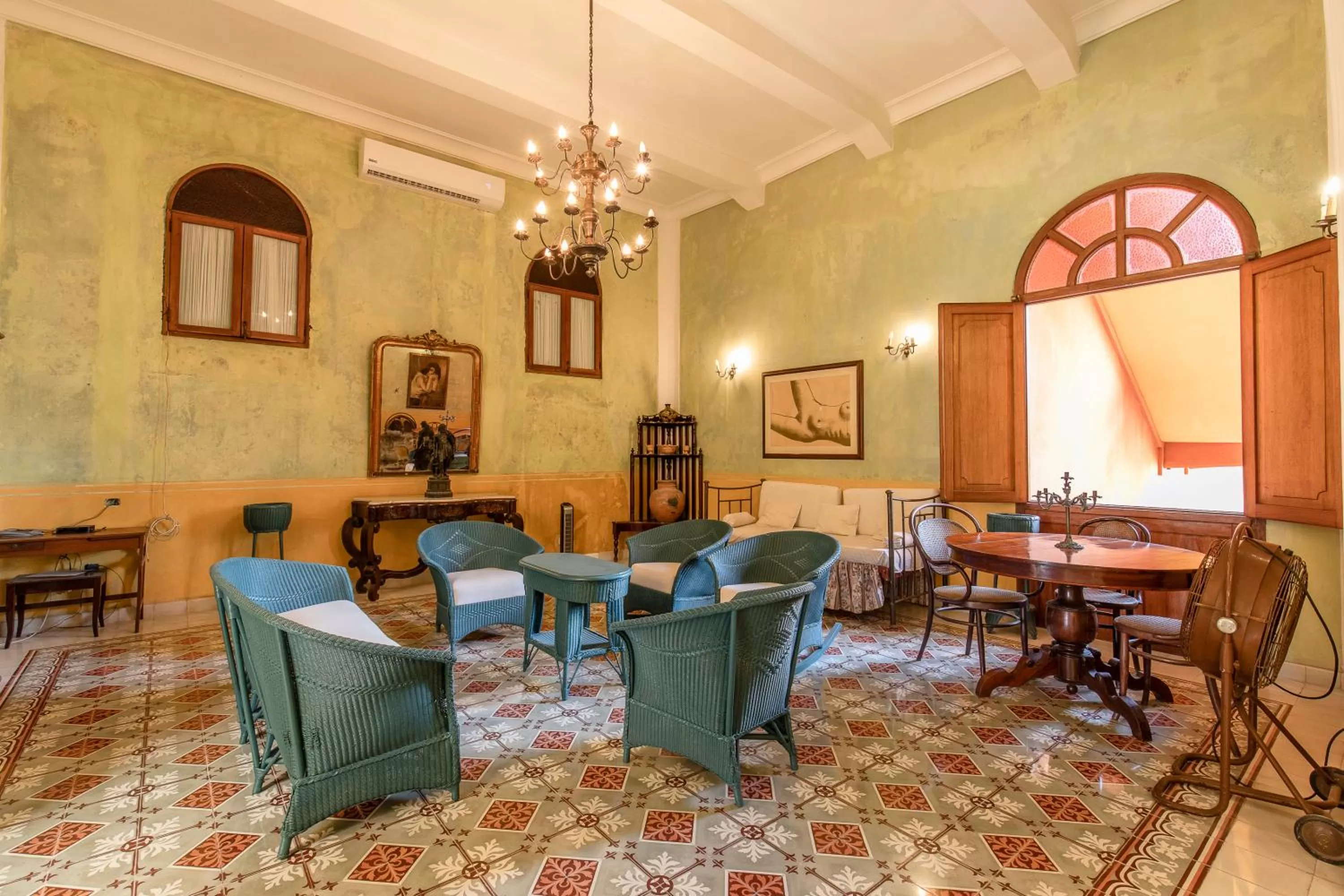Living room in Casa Morales Getsemaní