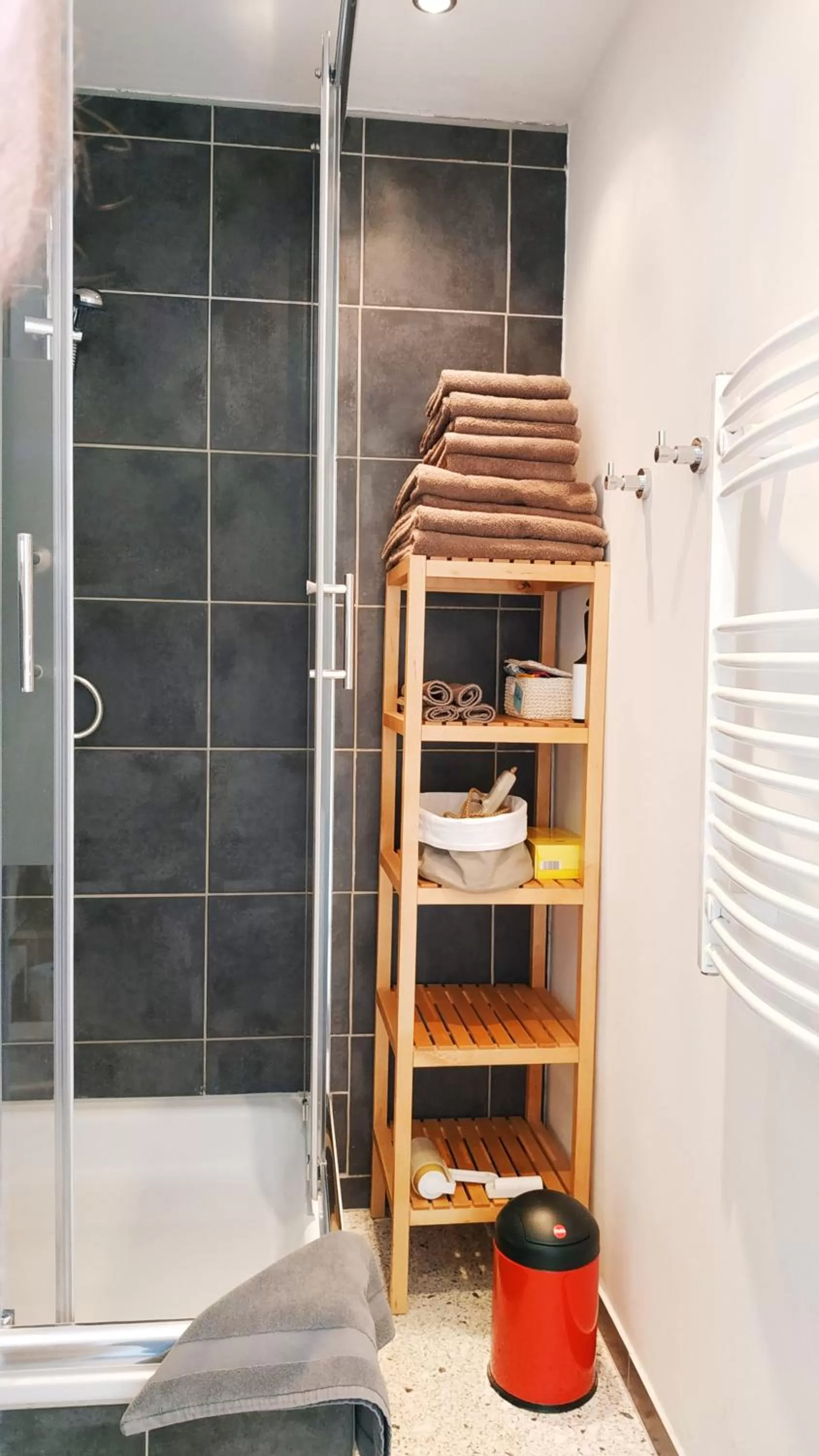 Bunk Bed in Blue Wall BnB