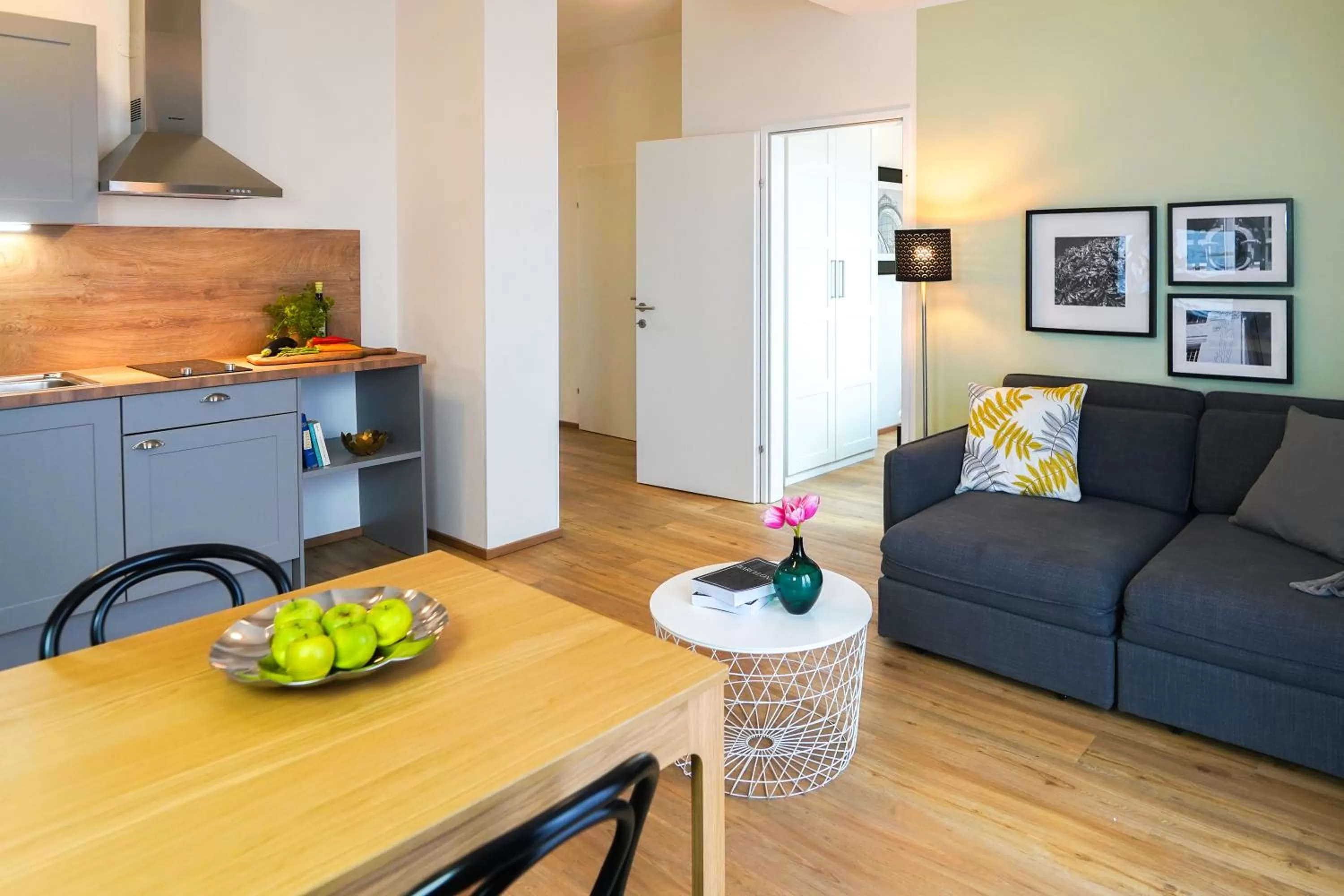 Kitchen or kitchenette in Citadines South Vienna