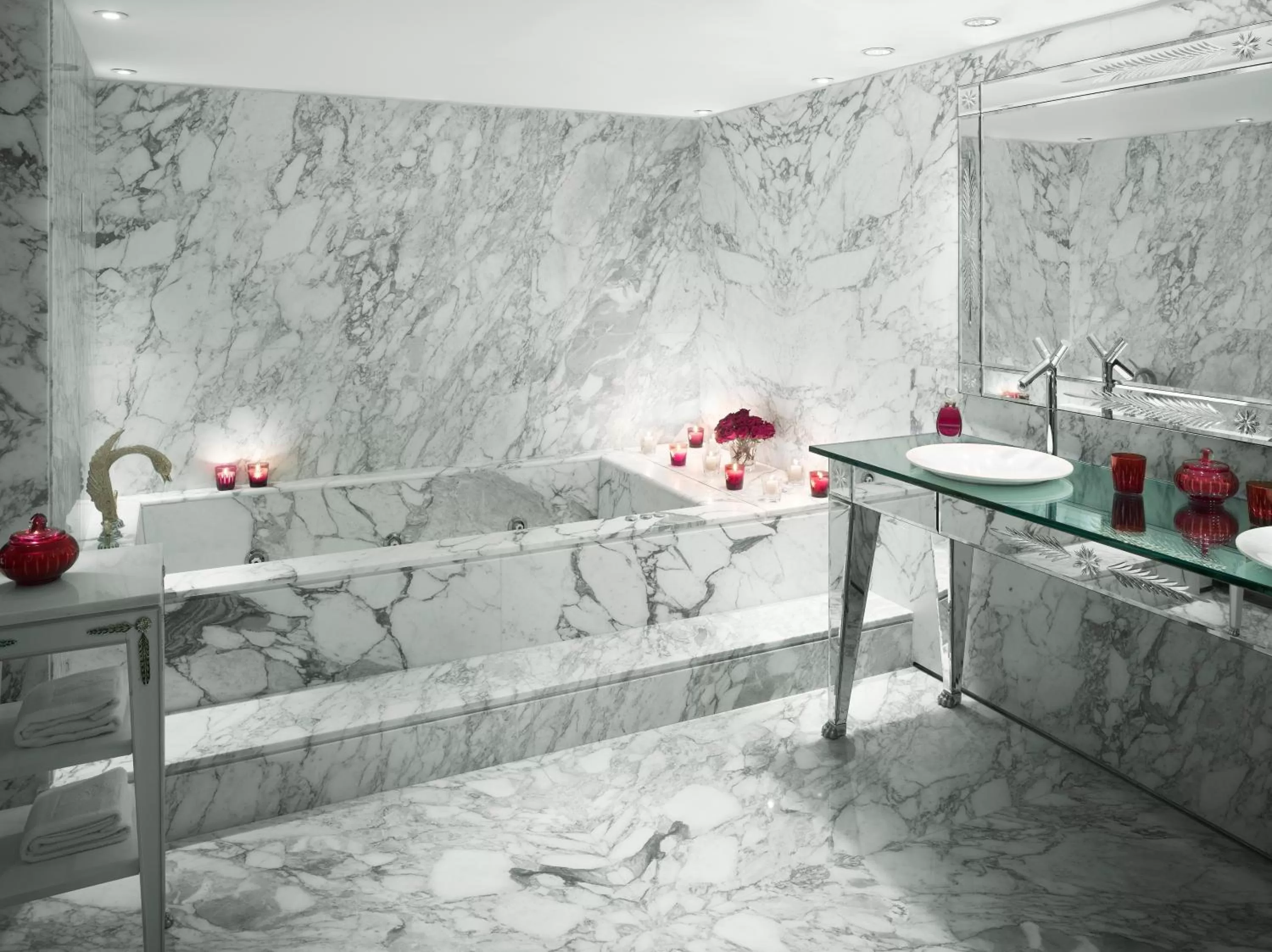 Bathroom, Bed in Faena Hotel Buenos Aires