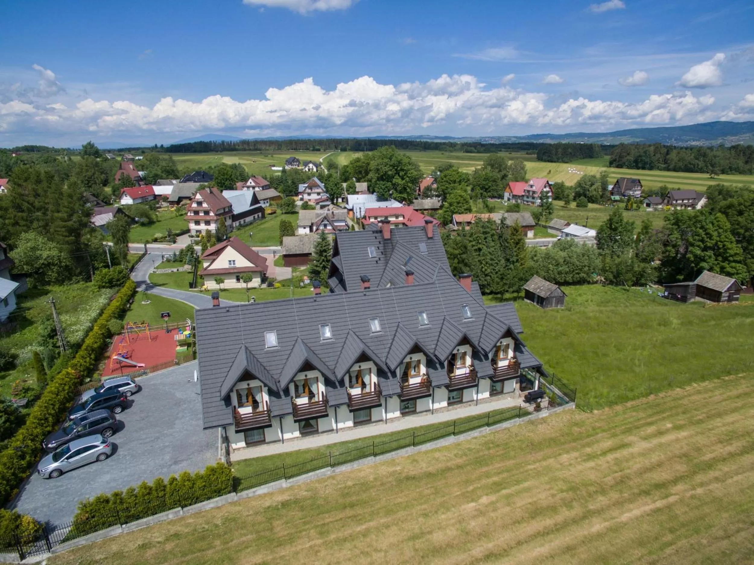 Bird's eye view, Bird's-eye View in Villa Kasper