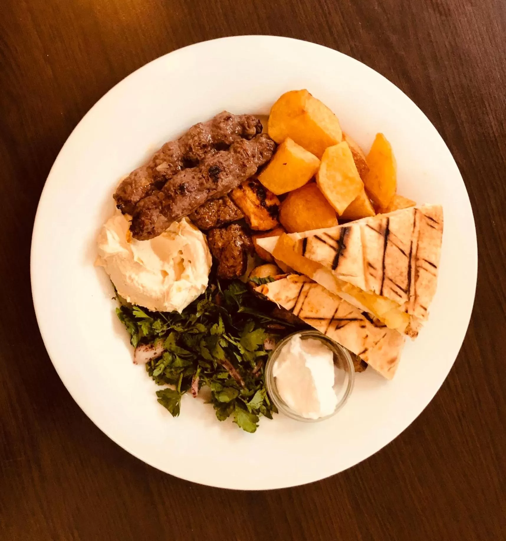 Food in Hotel Restaurant Byblos